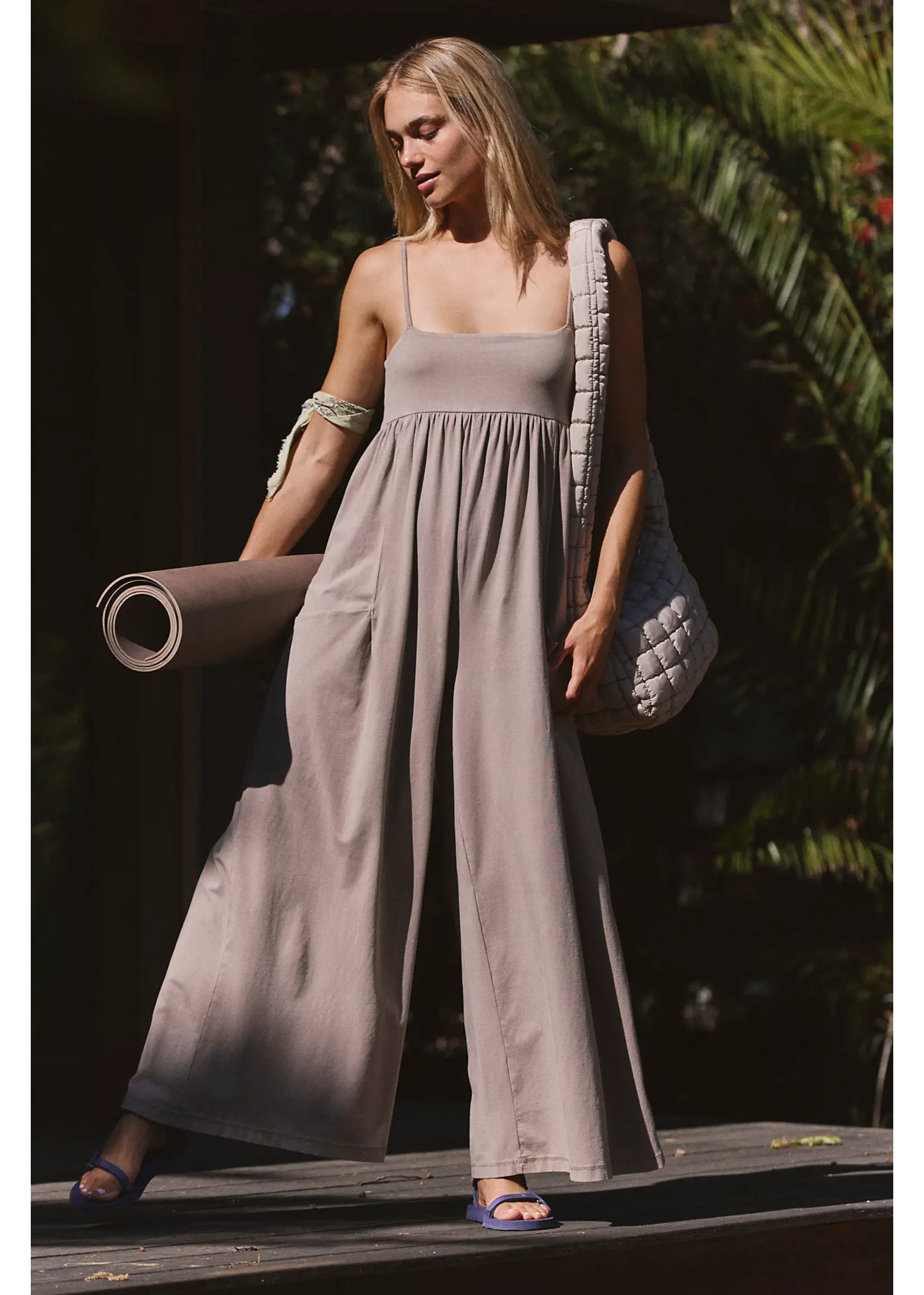 Free People Hot Shot Strappy Romper