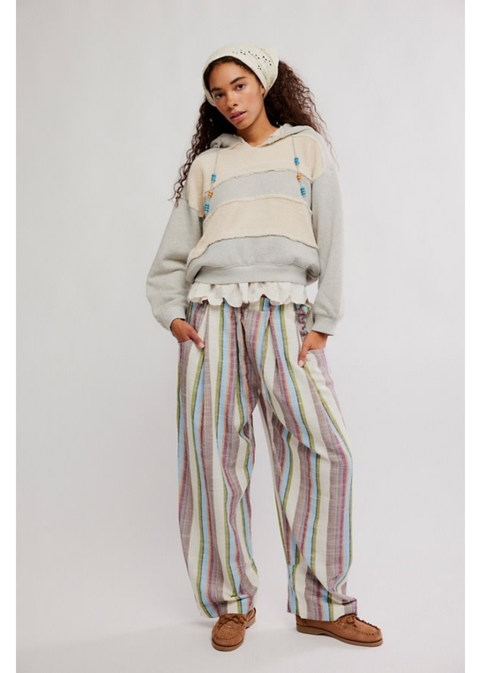 Free People Chambers Laid Back Stripe Pant