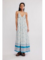 Free People SORRENTO STROLL PRINTED DRESS
