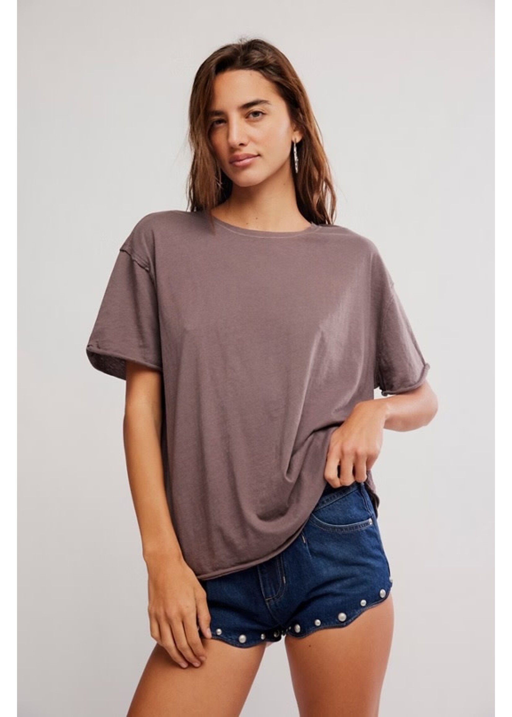 Free People Nina Tee - Cashmere