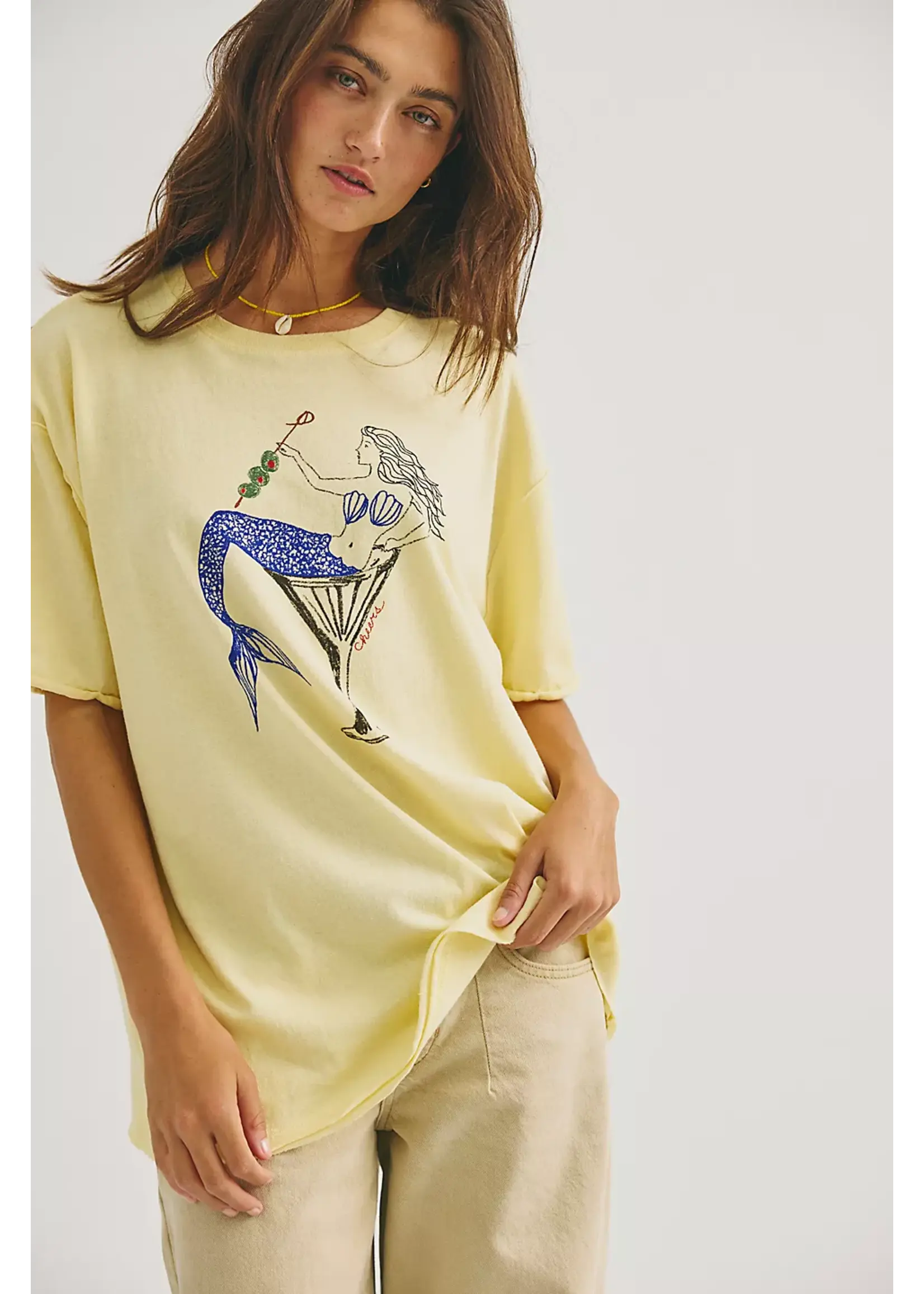 Free People BEST COAST TEE / MERMAID