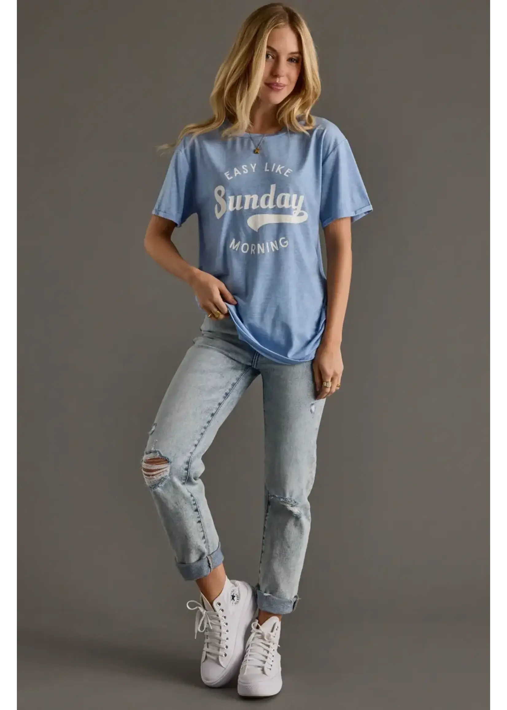 Easy Like Sunday Morning Tee