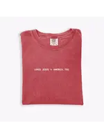 Loves Jesus and America Tee
