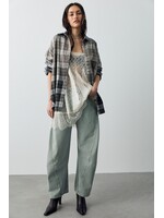 Free People LEXI PLAID SHIRT