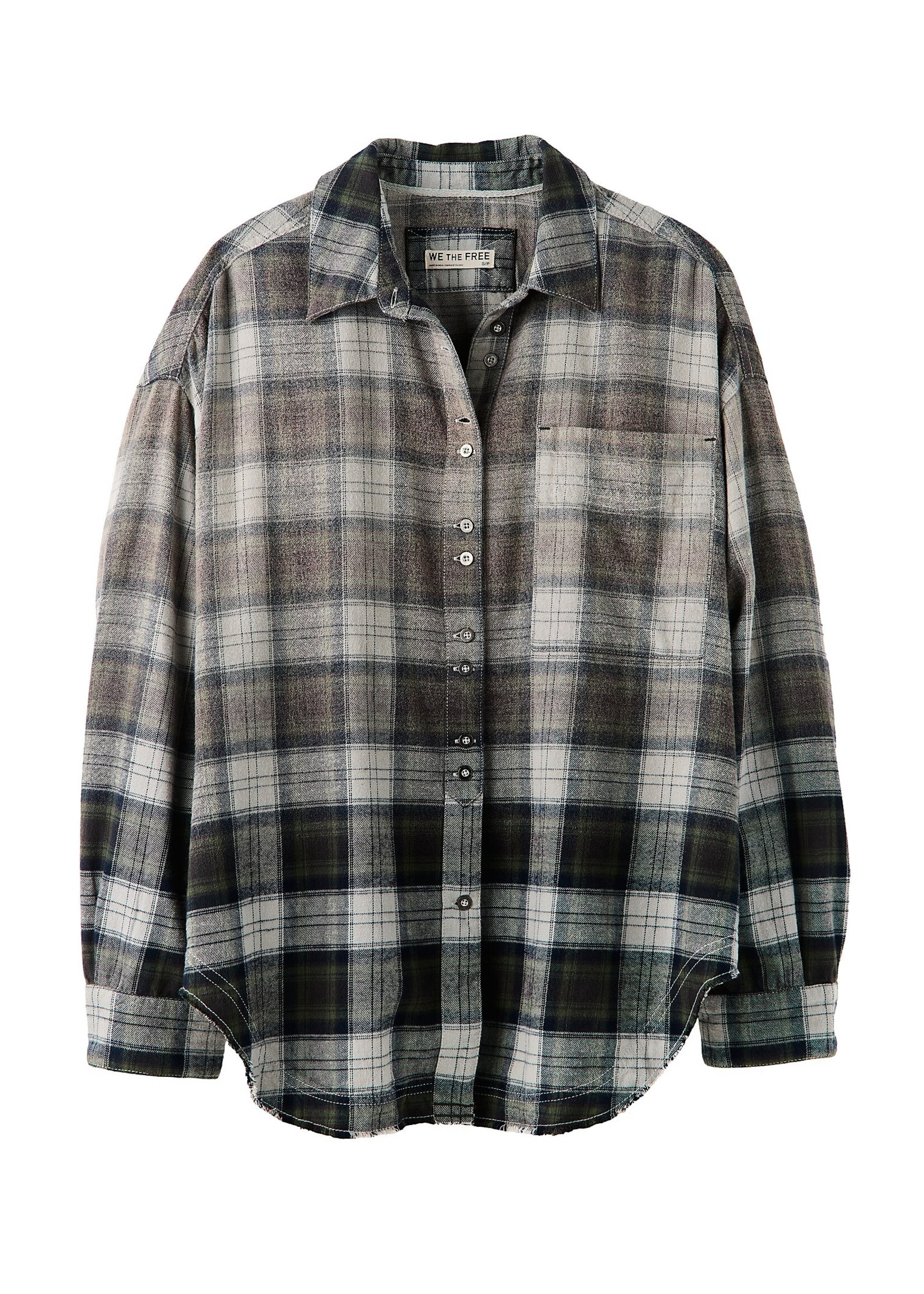 Free People LEXI PLAID SHIRT