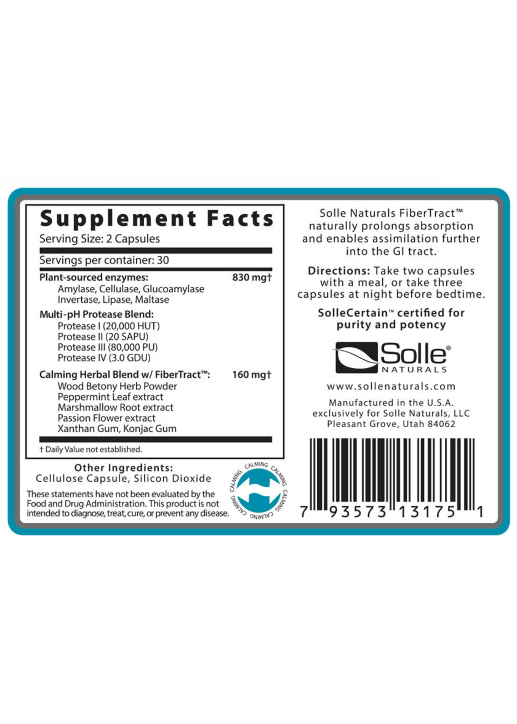 Solle Naturals Solle Verdezymes 60 vc