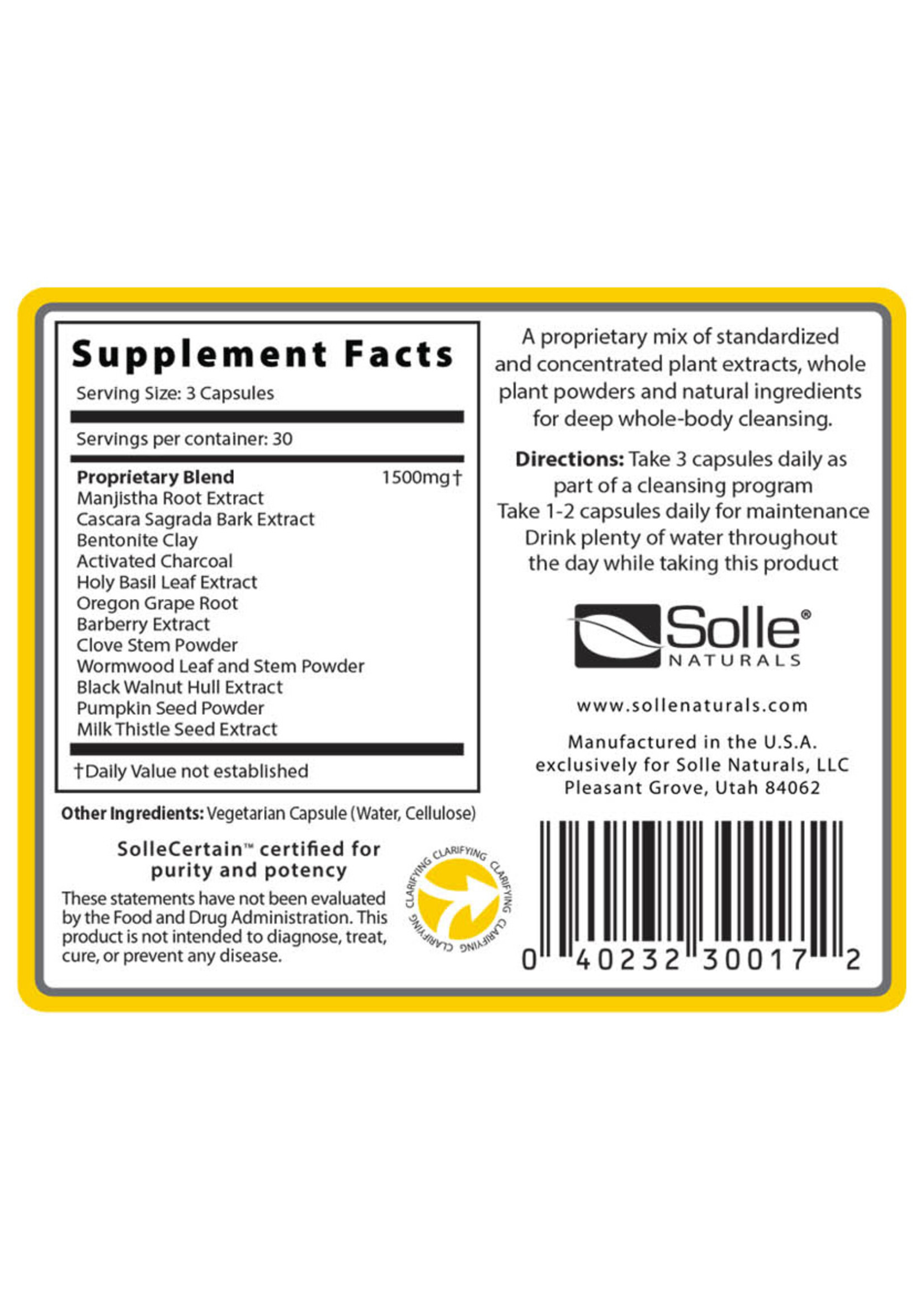 Solle Naturals *Solle Naturals - AmiTox DC® - 90 vc