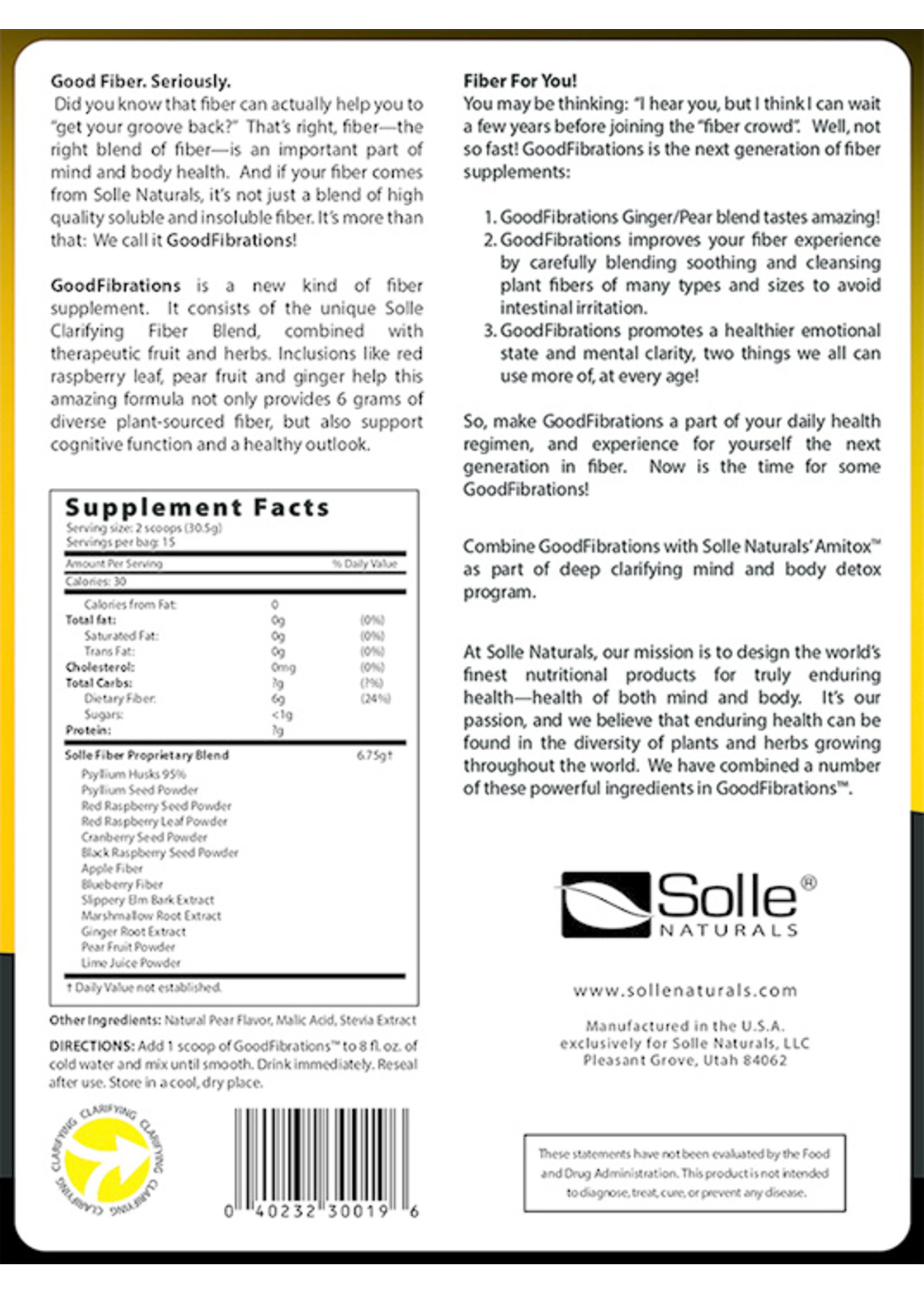 Solle Naturals Solle GoodFibrations 15 oz.