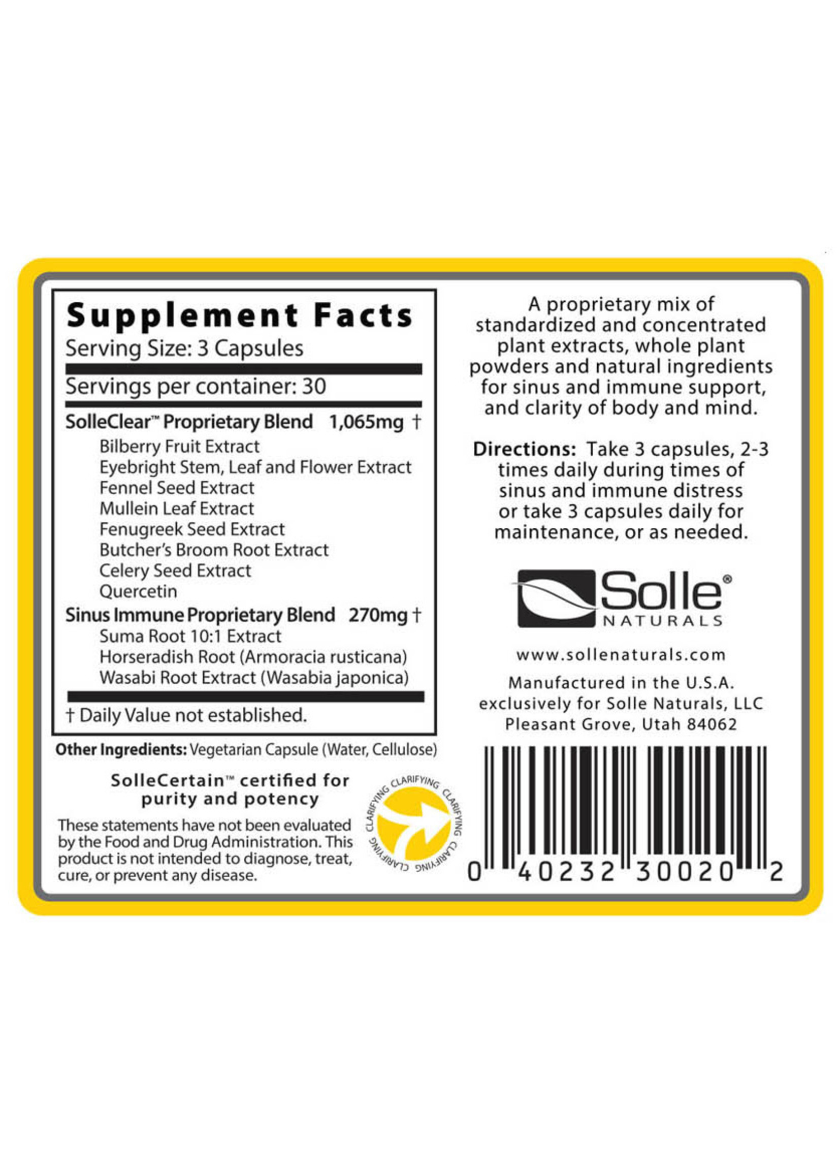 Solle Naturals Solle Clear SI 90 vc