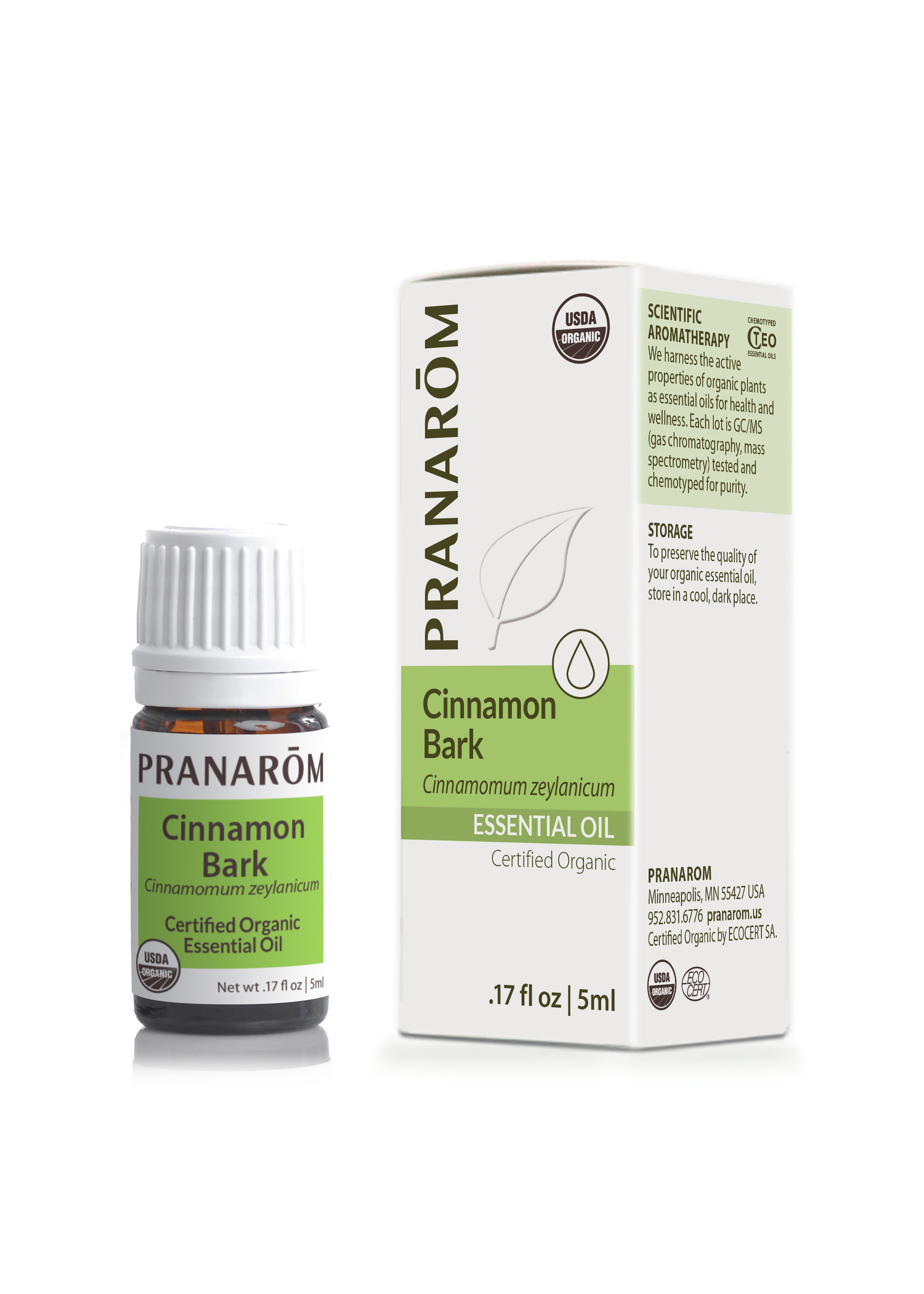 Pranoram Cinnamon Bark 5ml (Cinnamomum zeylanicum)