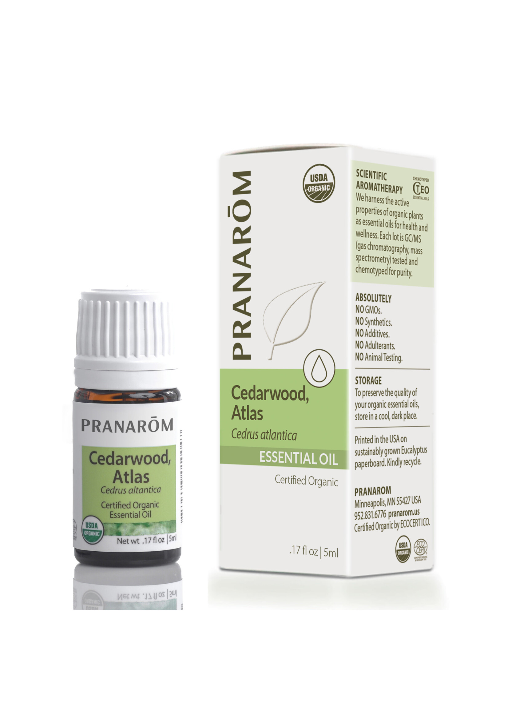 Pranoram Cedarwood, Atlas 5ml (Cedrus Atlantica)