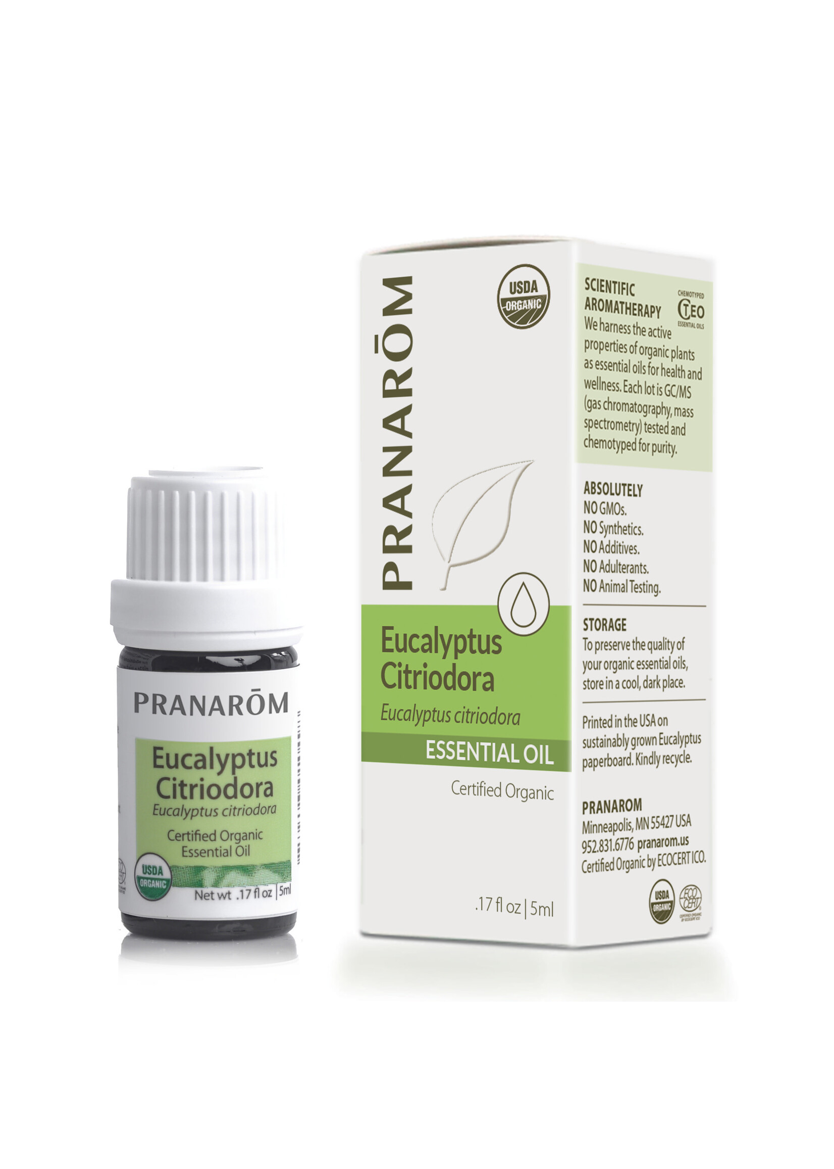 Pranoram Pranarōm Eucalyptus, Citriodora 5ml