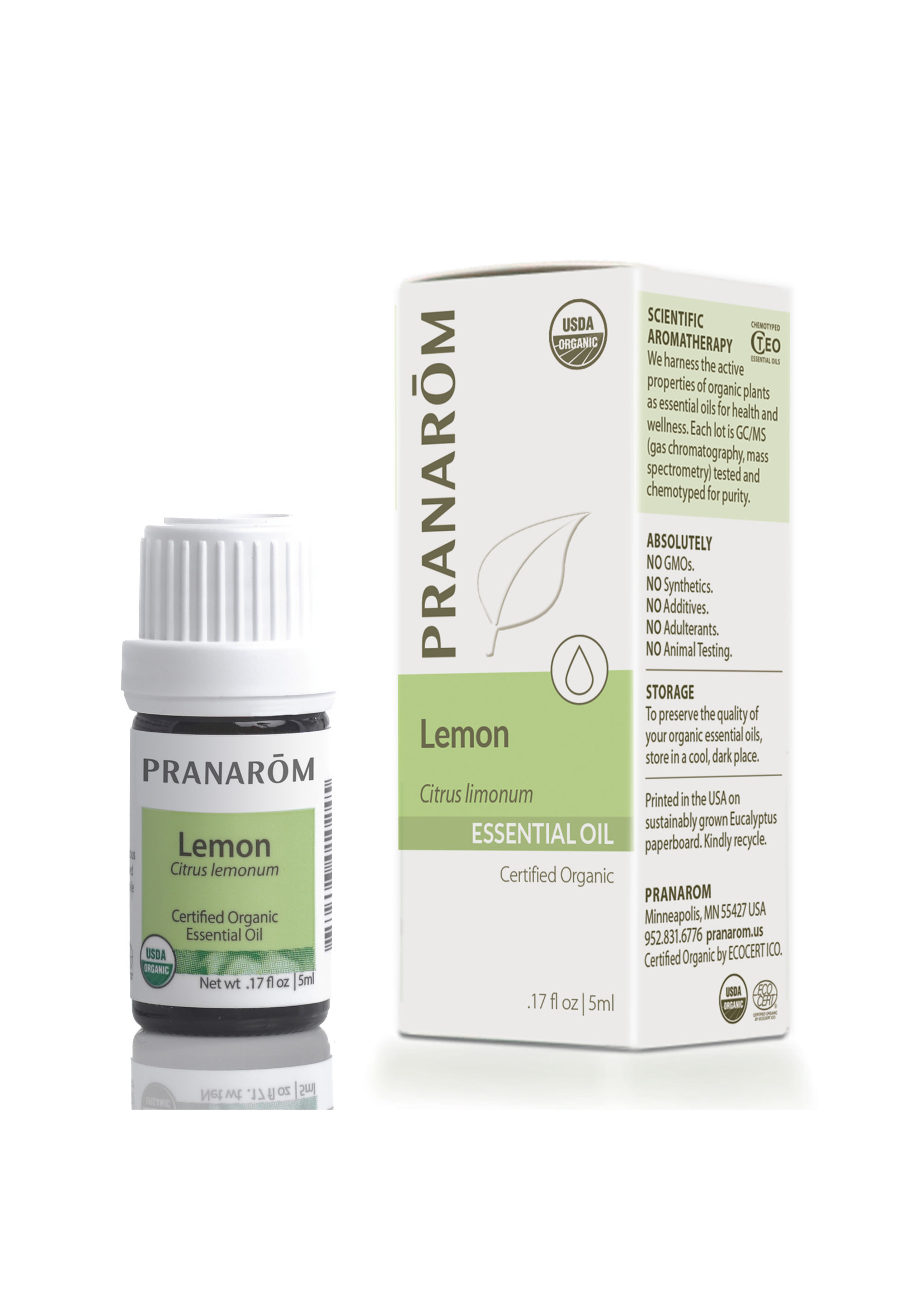 Pranoram Pranarōm Lemon 5ml (Citrus Limonum)