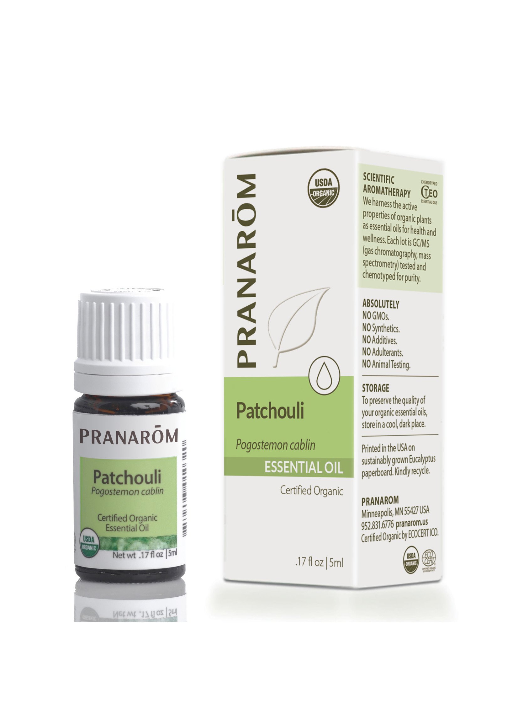 Pranoram Patchouli 5ml (Pogostemon cablin)