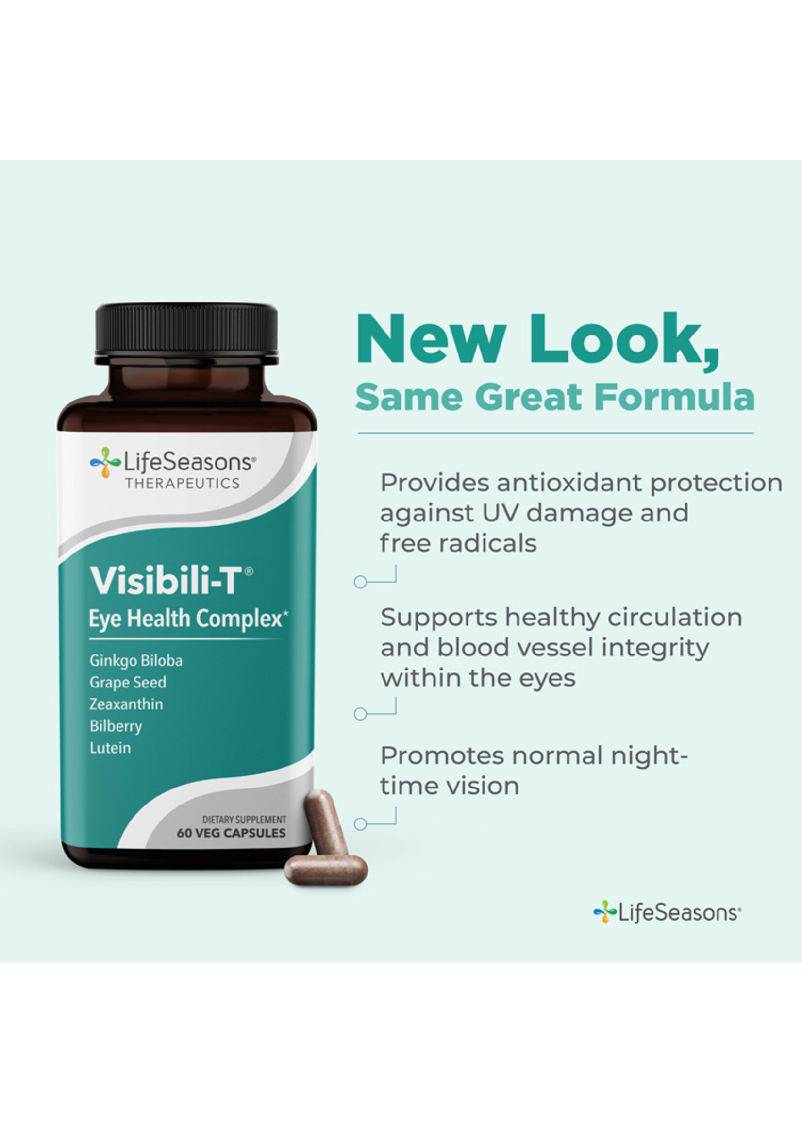 Life Seasons Visibili-T  Eye Health Complex 60 caps