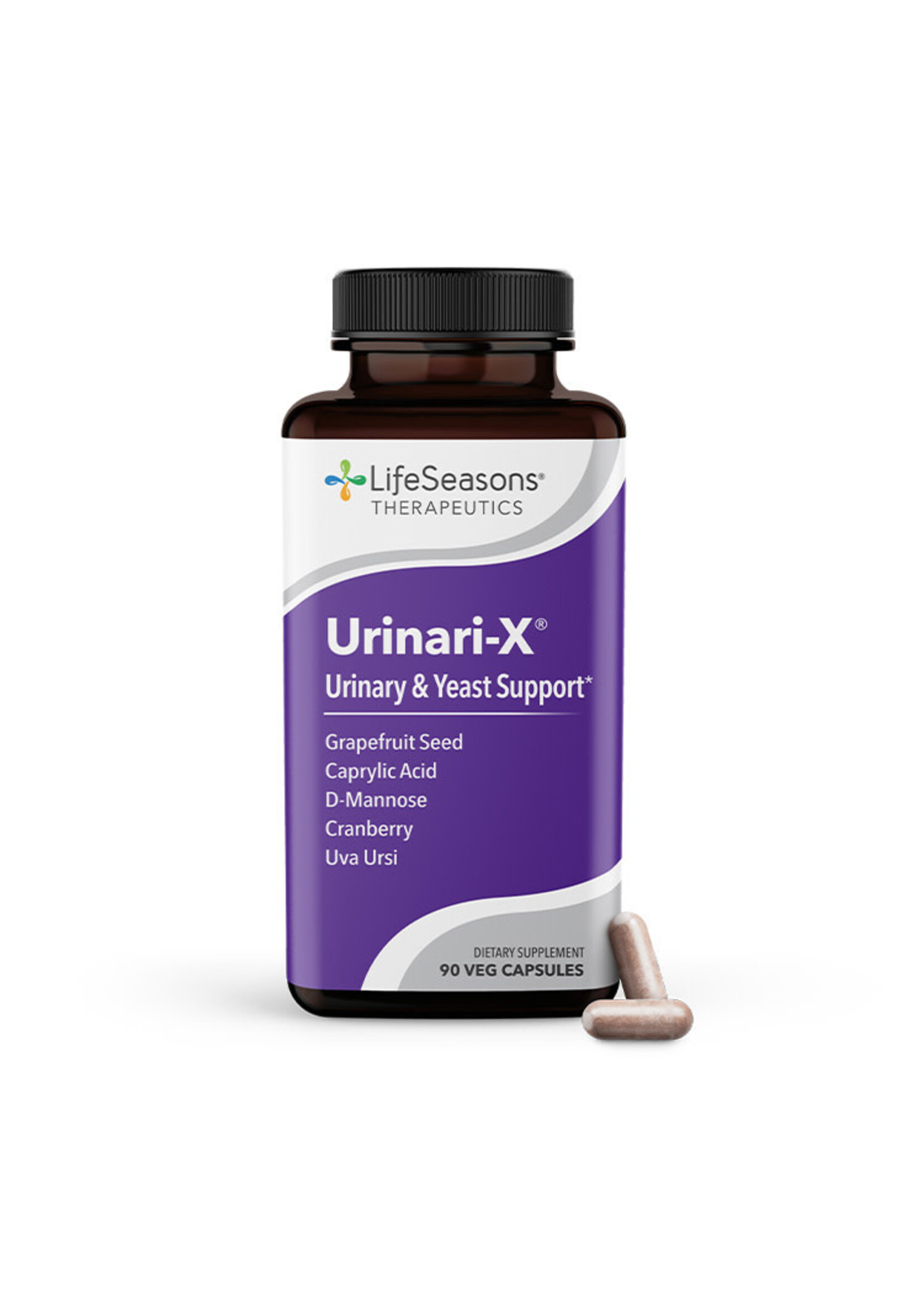 Life Seasons Urinari-X  Urinary & Yeast Support 90 veg caps