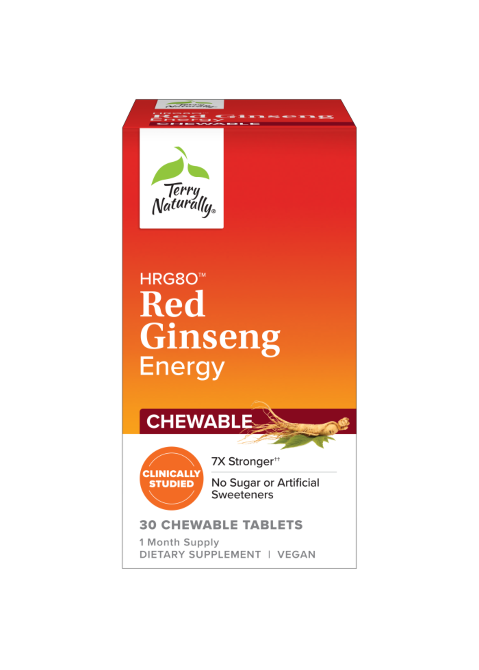 HRG80™ Red Ginseng Energy  30 Chewable Tablets