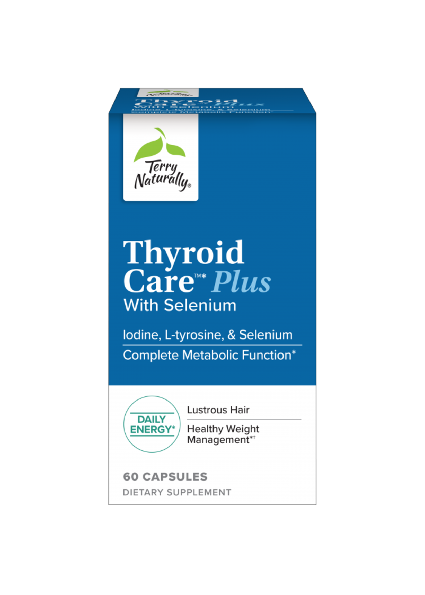 Thyroid Care™* Plus Iodine, L-tyrosine, & Selenium 60 Capsules