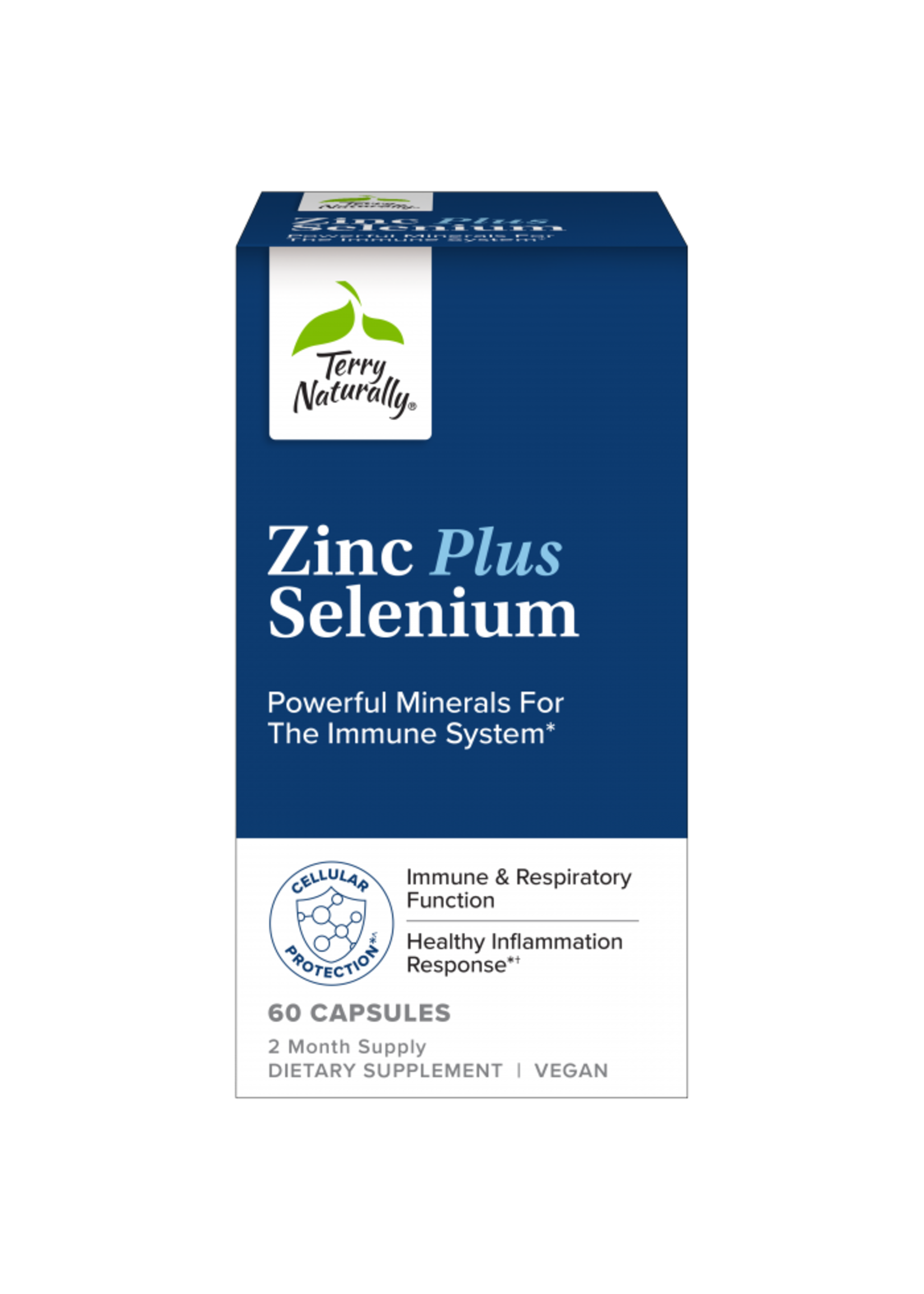 Terry Naturally Zinc plus Selenium 60caps