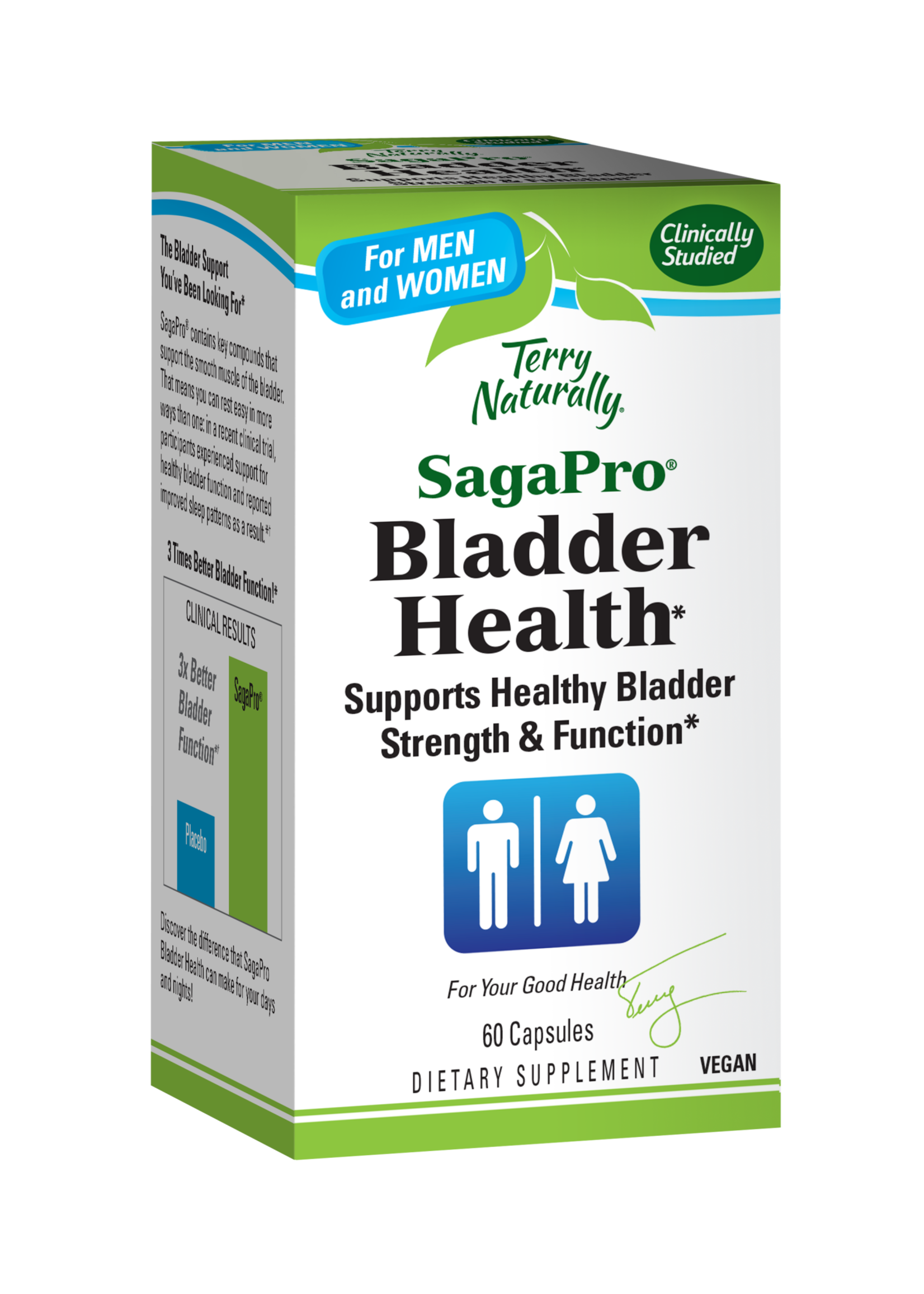 SagaPro® Bladder Health* For Men & Women 30 Capsules