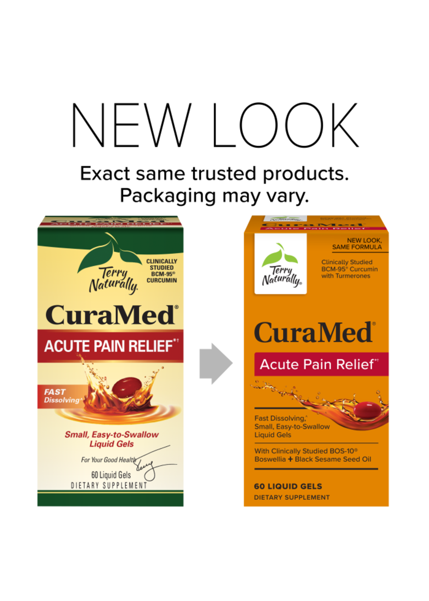 CuraMed® Acute Pain Relief  Travel Tube 10 Liquid Gel