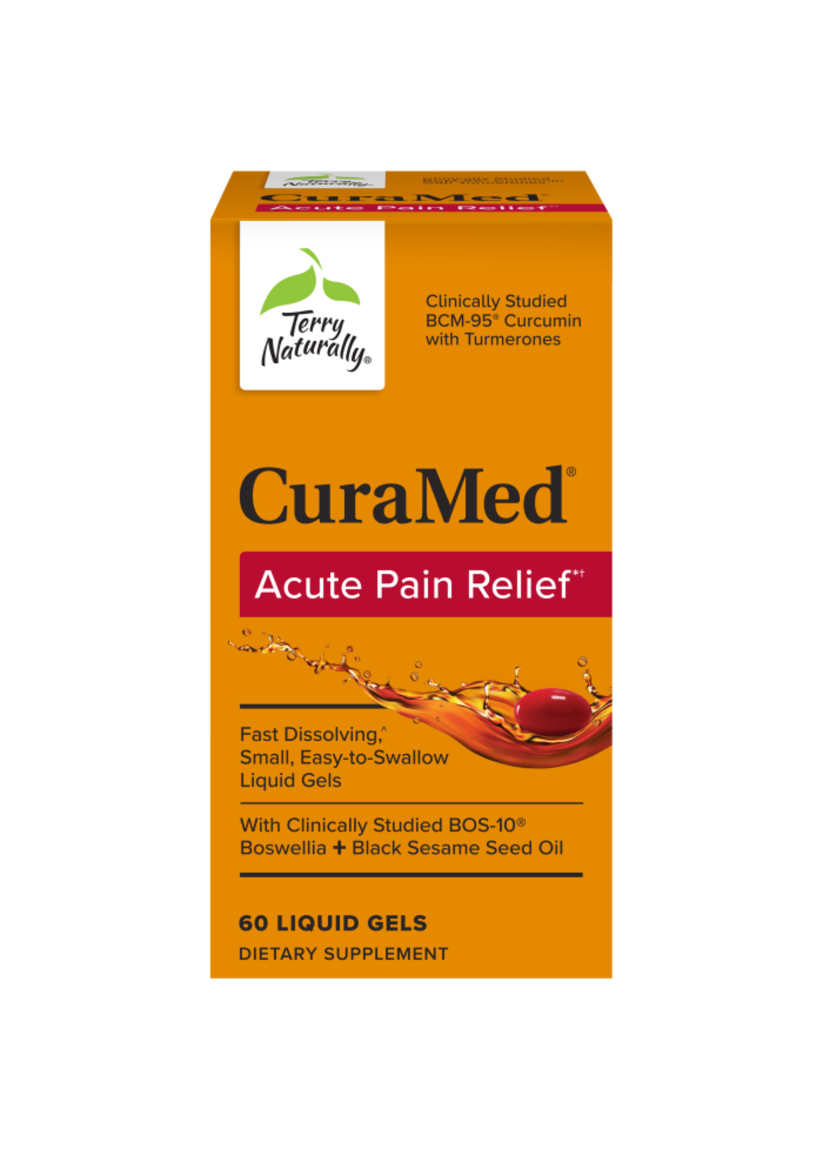 Terry Naturally CuraMed® Acute Pain Relief*†  60 sg