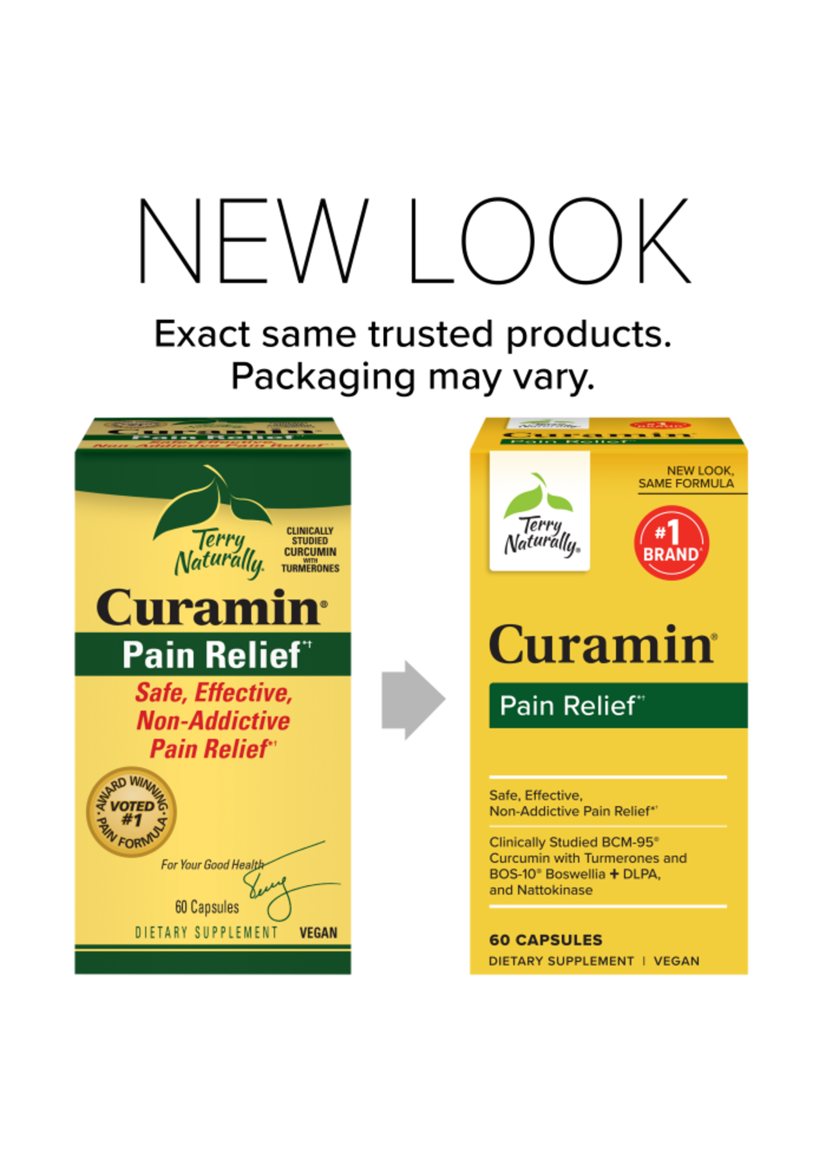 Terry Naturally Curamin® Pain Relief 60 caps