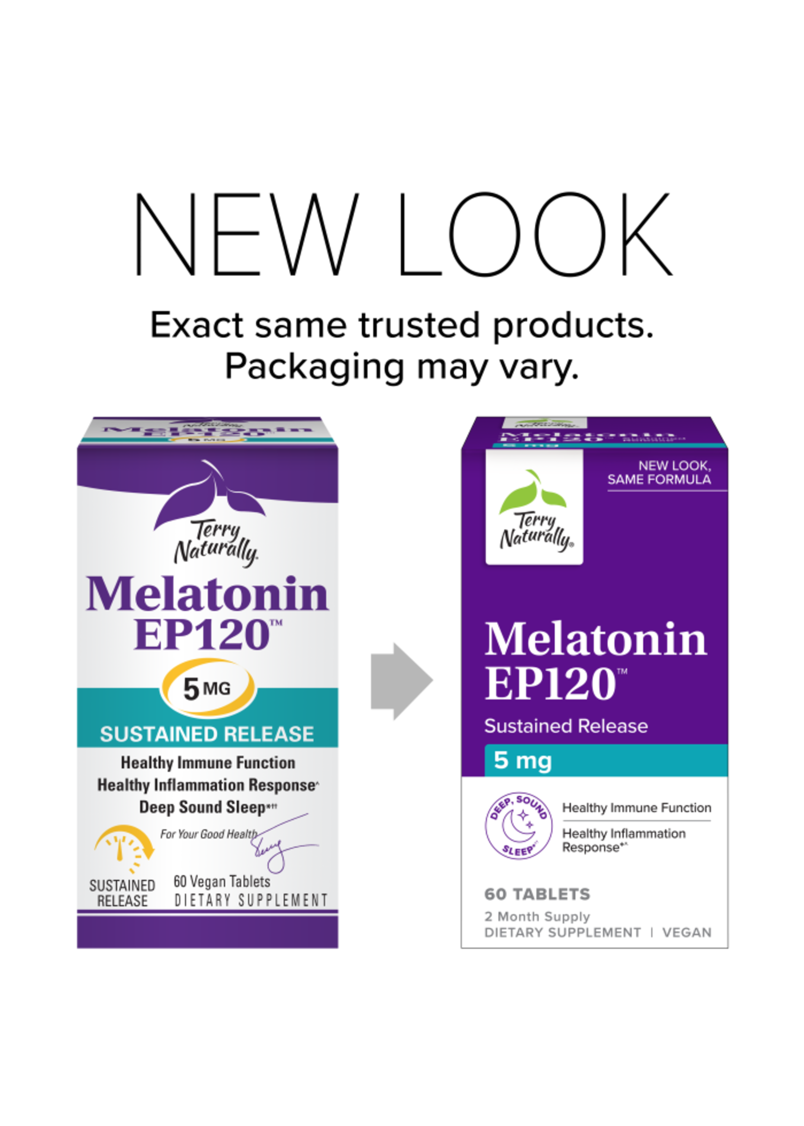Terry Naturally Melatonin EP120™ 5 Mg Sustained Release