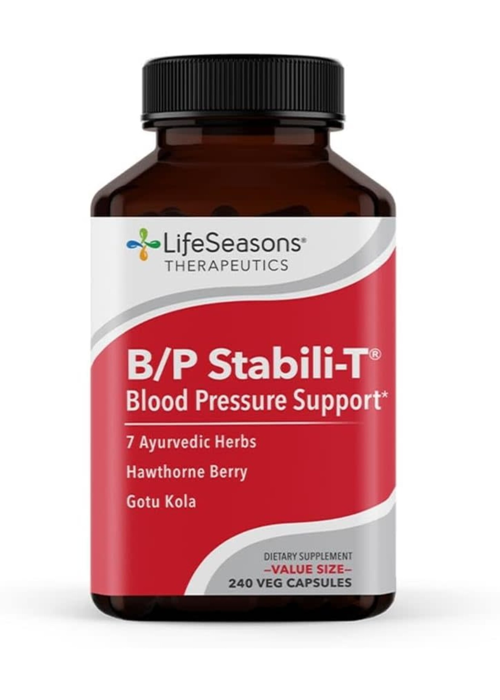 Life Seasons B/P Stabili-T Blood Pressure Support  (VALUE SIZE) 180 veg caps