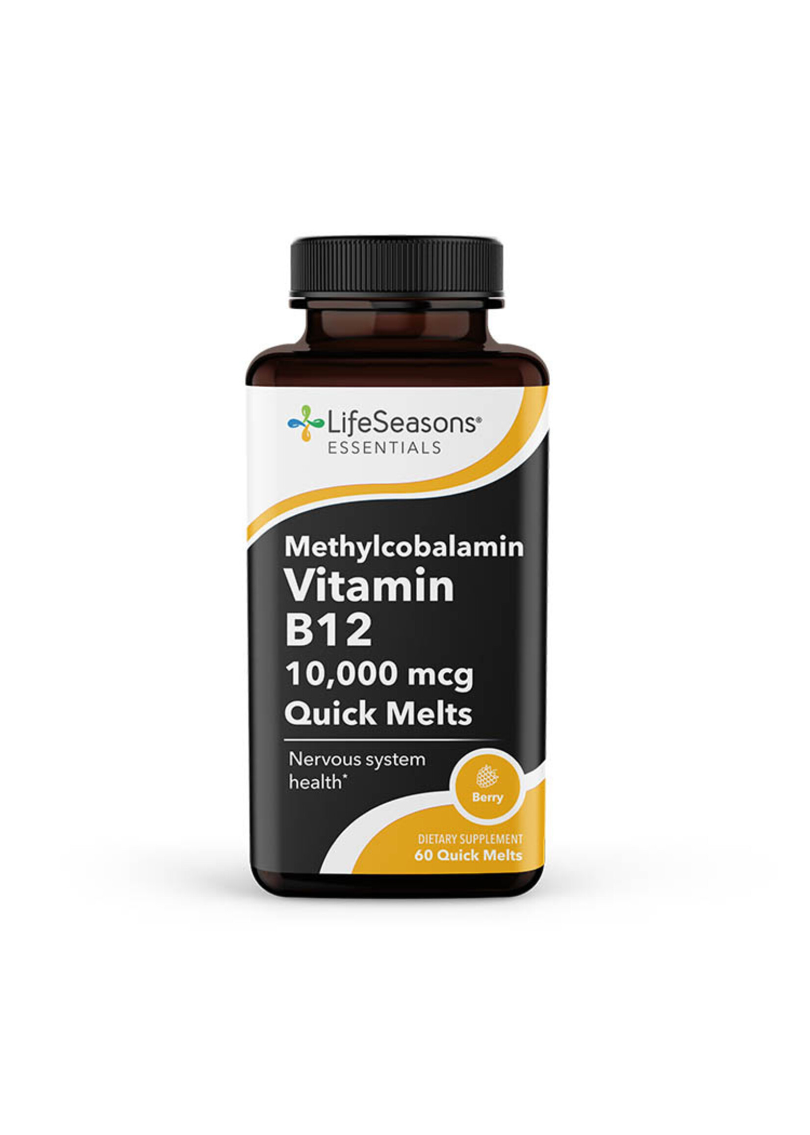 Life Seasons LSE Vitamin B12 Methylcobalamin Quickmelt 60 ct
