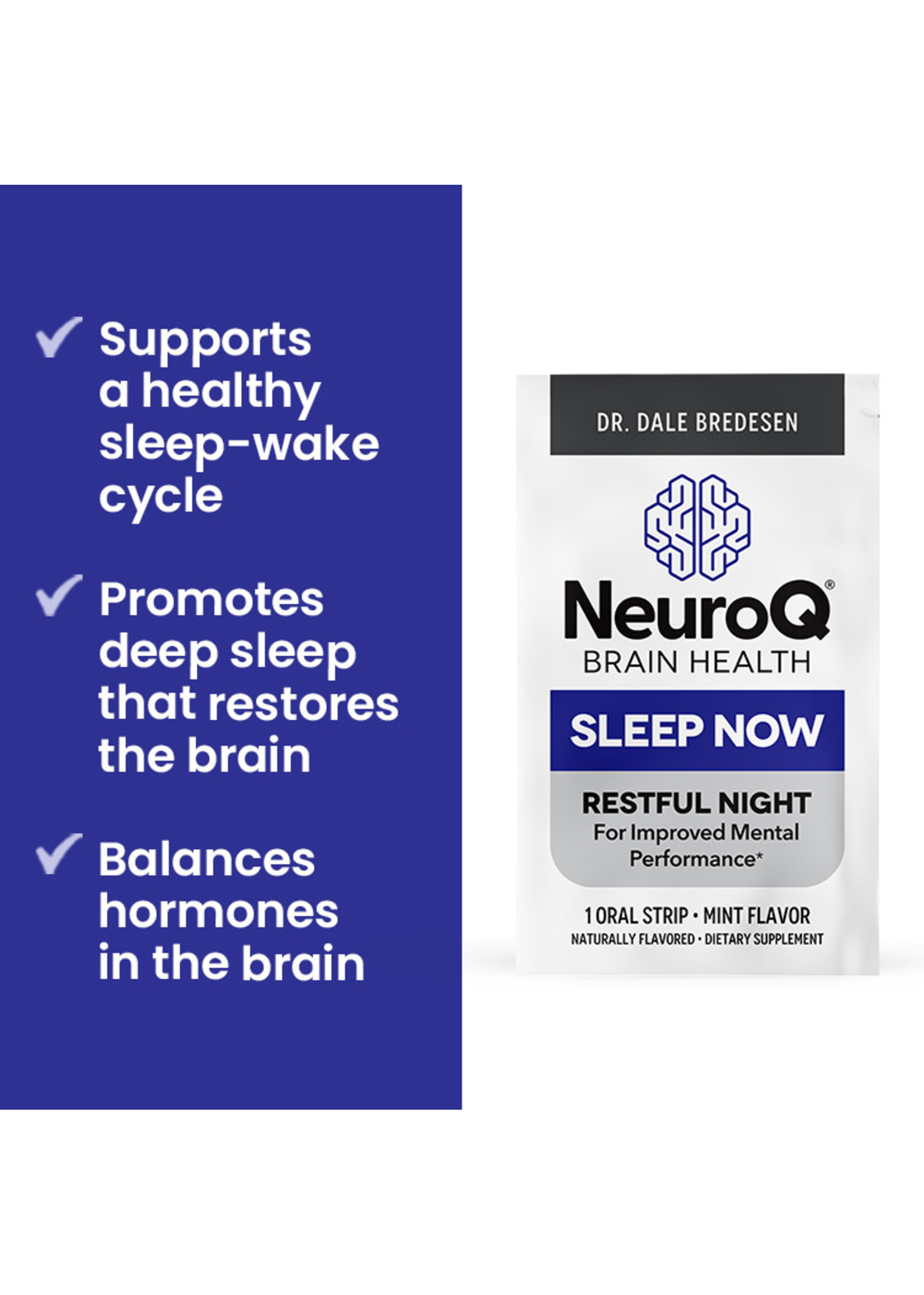 Life Seasons Neuro-Q Sleep Now Strips 30ct
