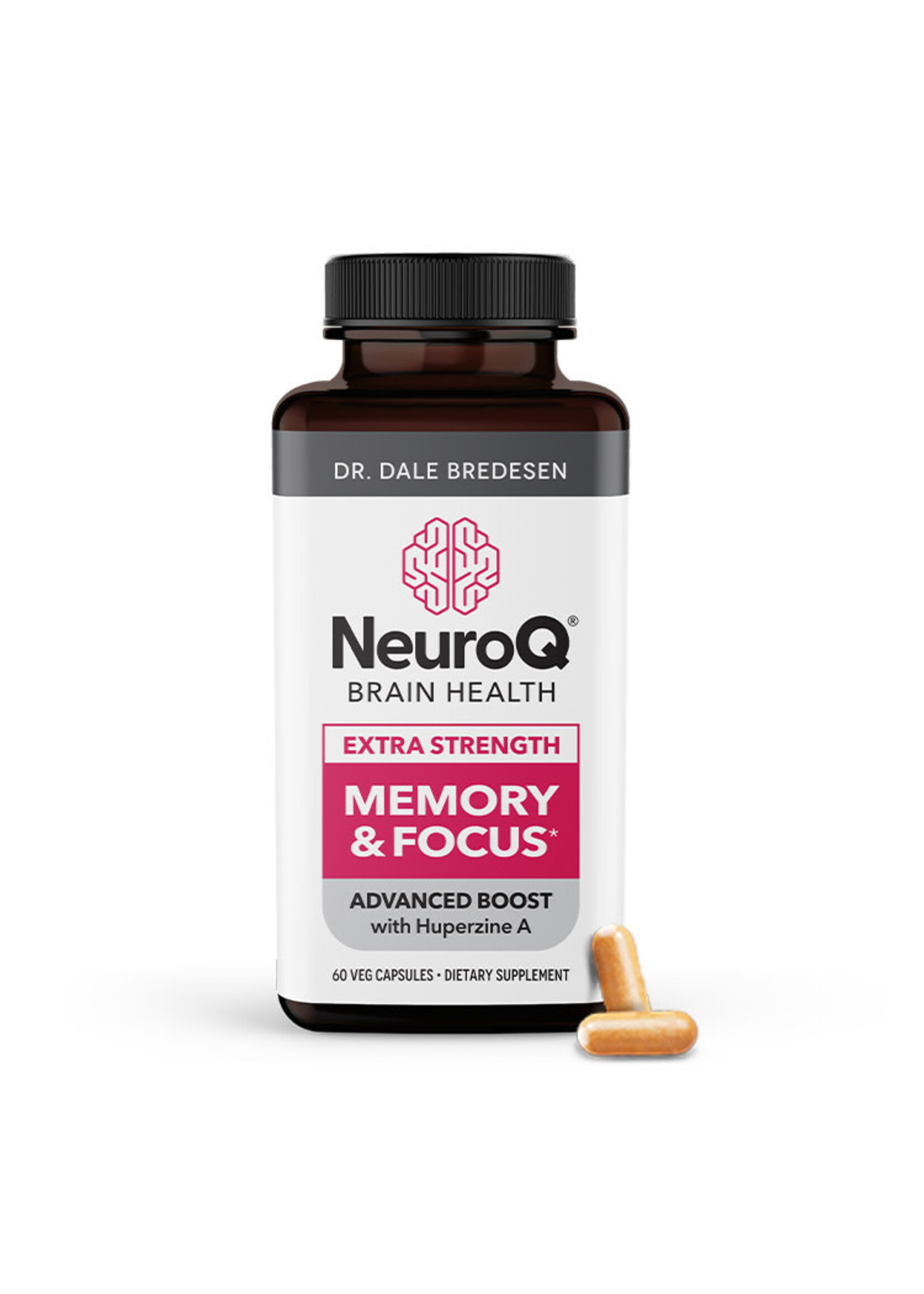 Life Seasons NeuroQ Memory & Focus XTRA STRENGTH 60 veg Caps