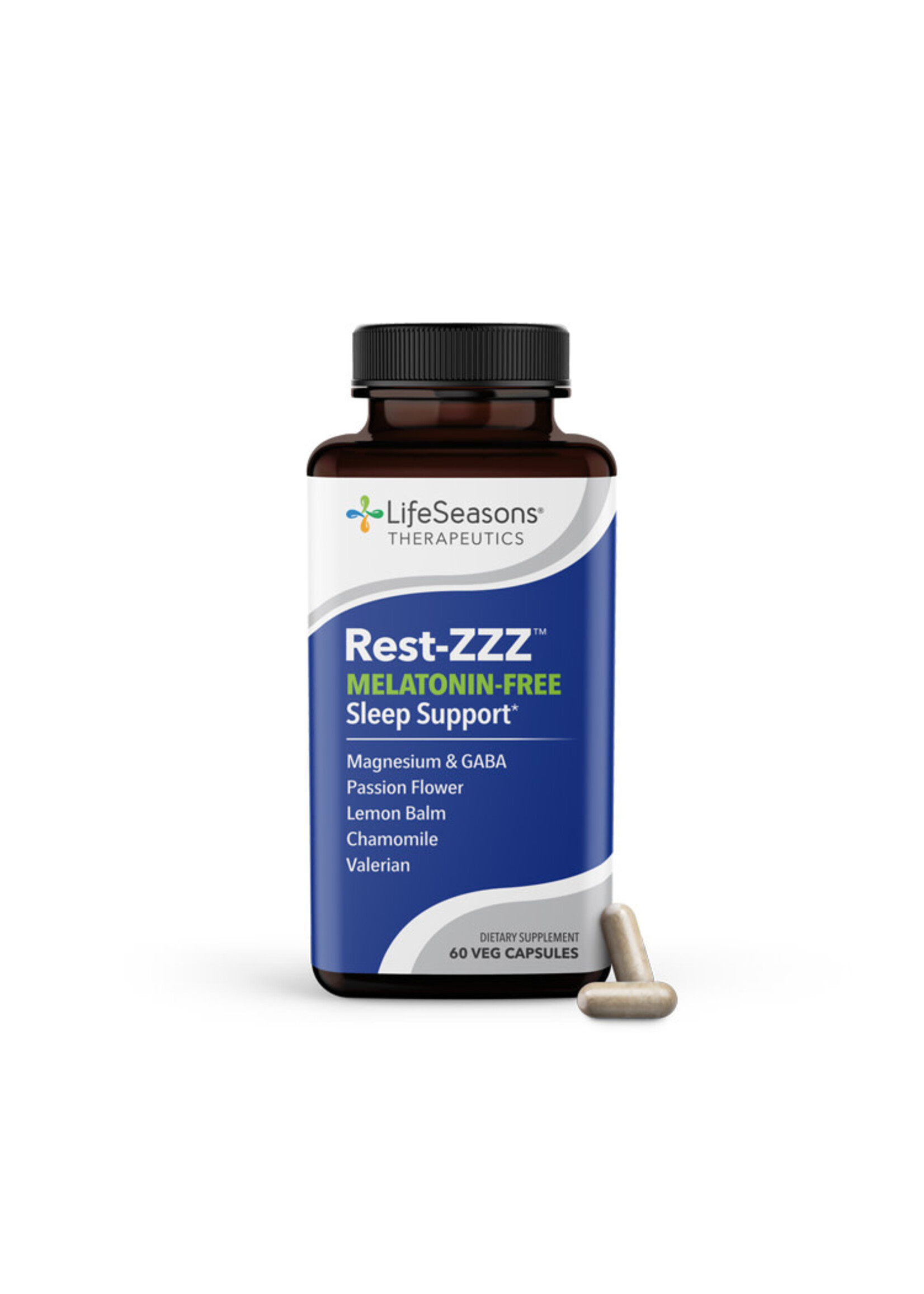 Life Seasons Rest-ZZZ Melatonin Free Sleep Support 60ct