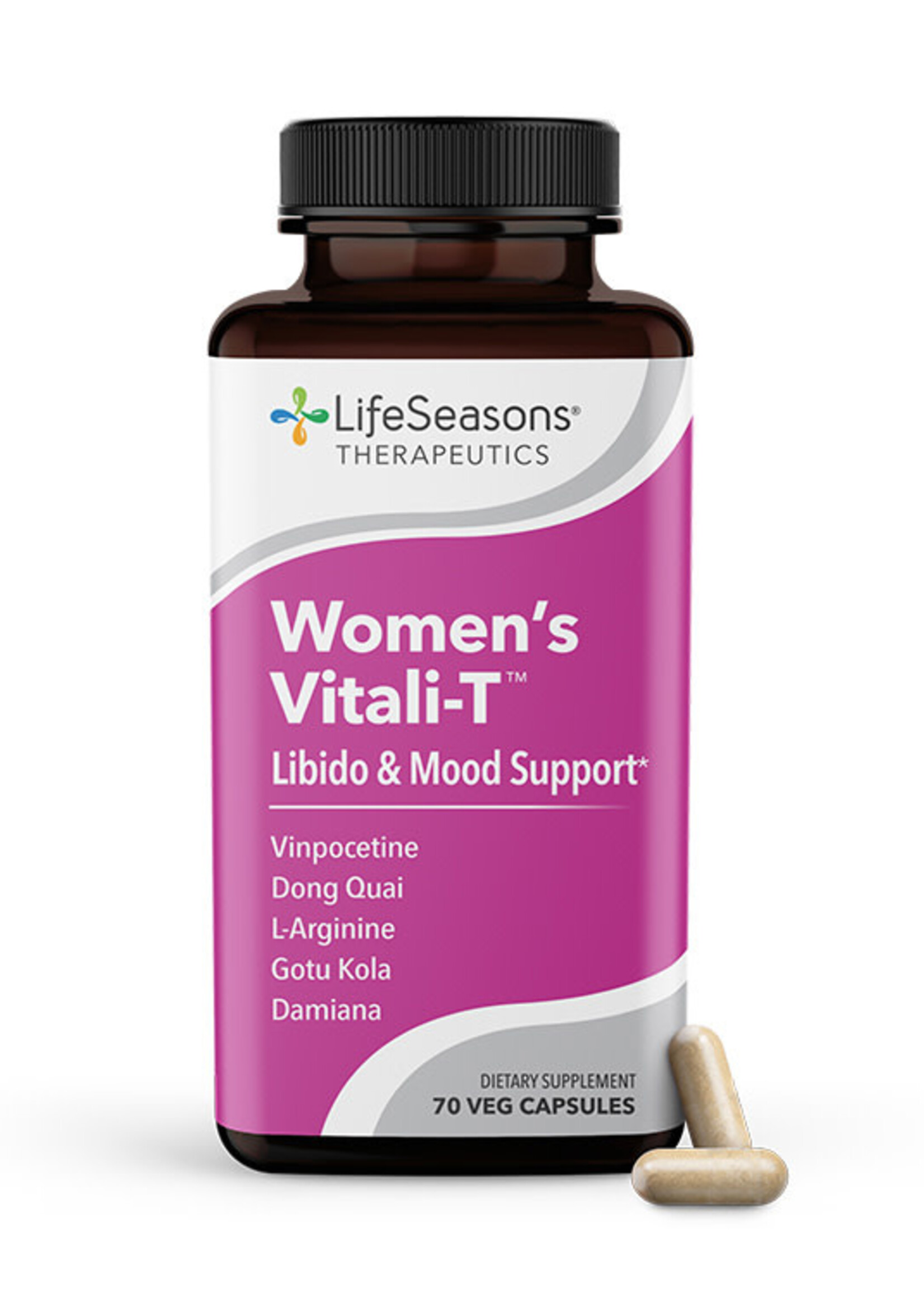 Life Seasons Women's Vitali-T Libido & Mood Support 70 capsules