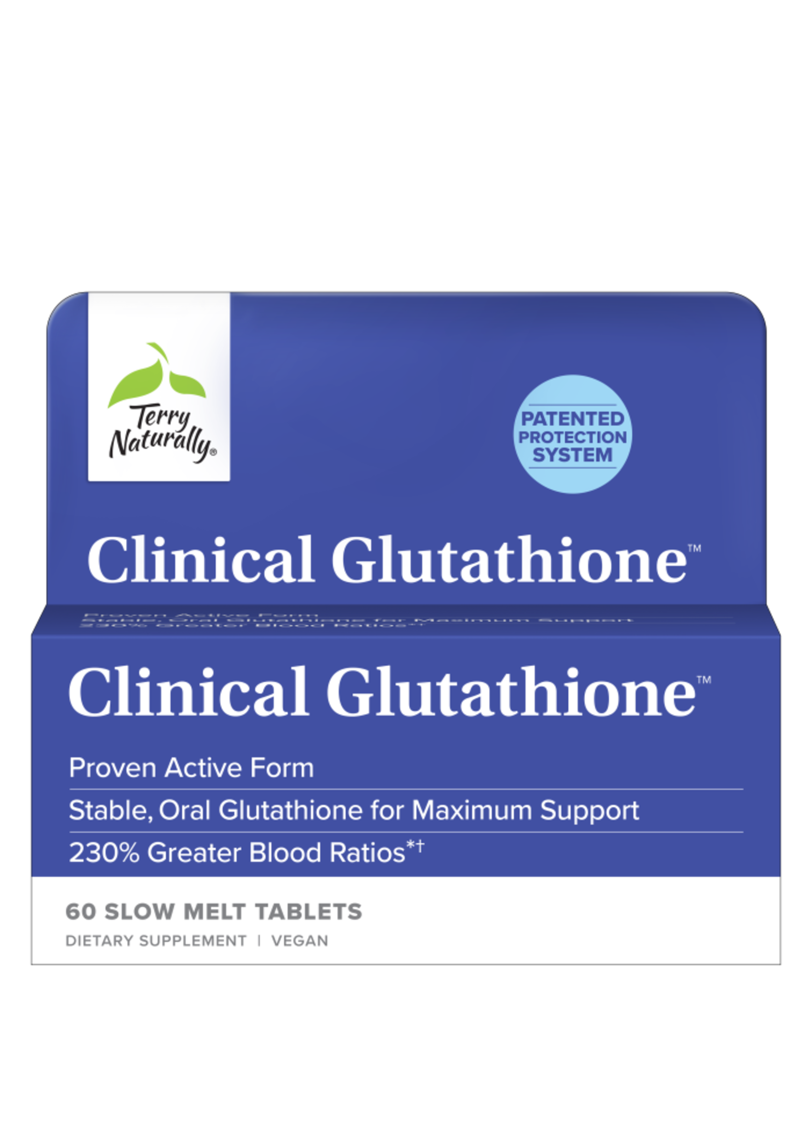 Clinical Glutathione 60 slow melt tabs