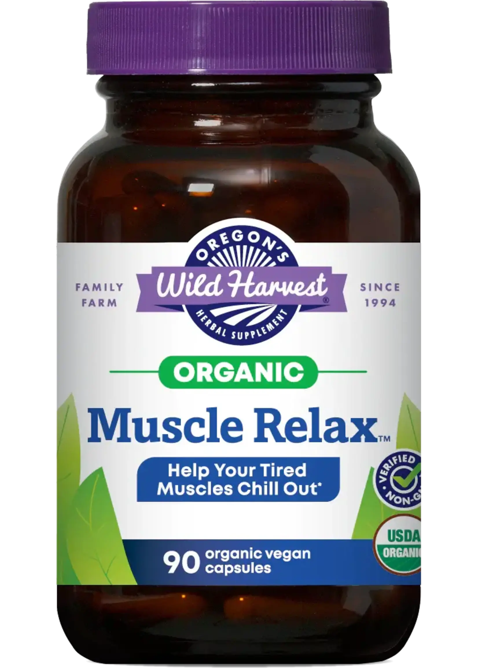 Oregon's Wild Harvest (OWH) Muscle Relax 90ct