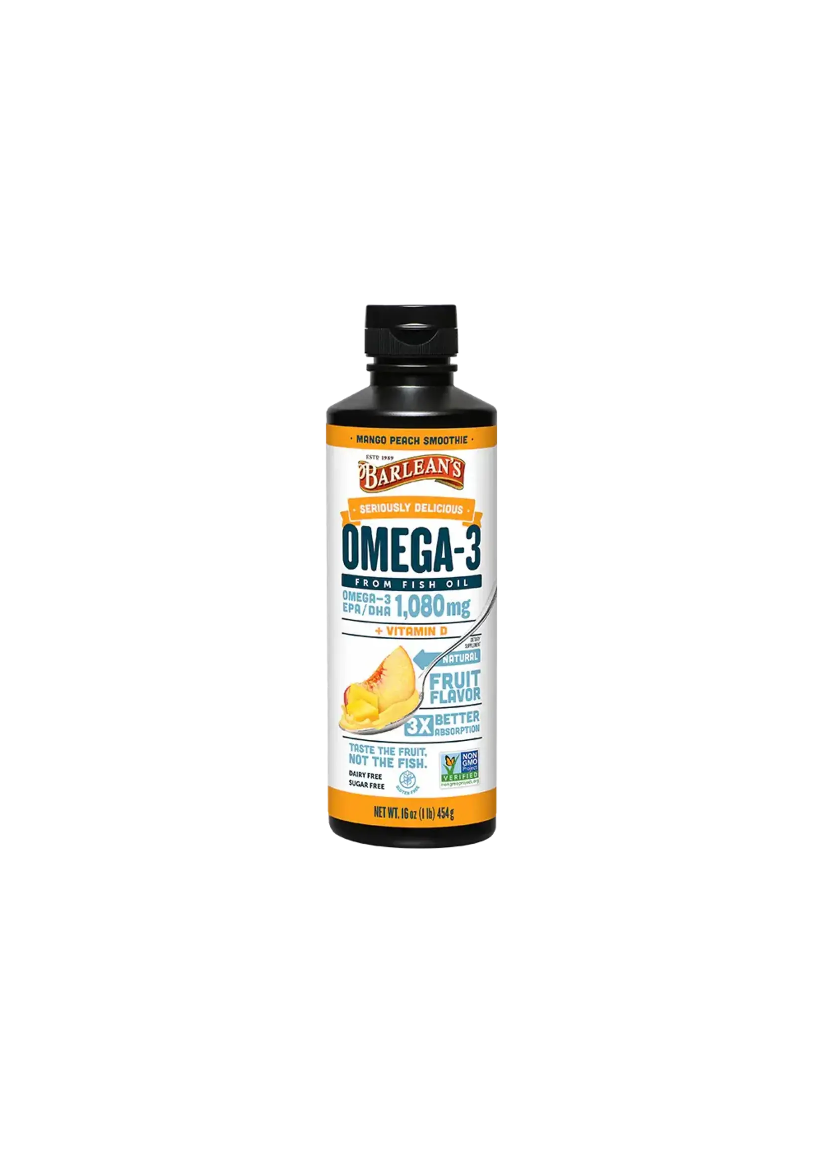 Seriously Delicious Omega-3 Fish Oil