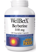 WellBetX Berberine 1000mg 120 vc