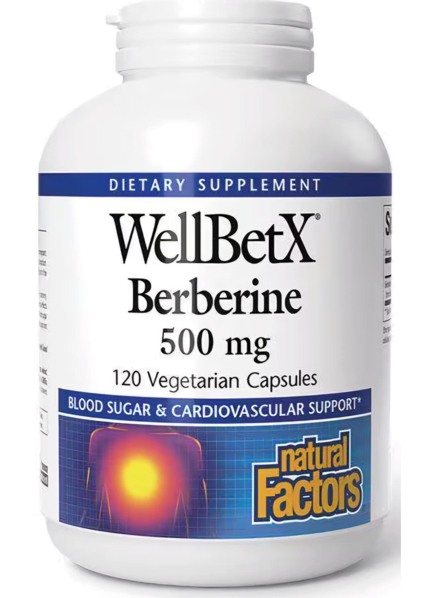 WellBetX Berberine 1000mg 120 vc