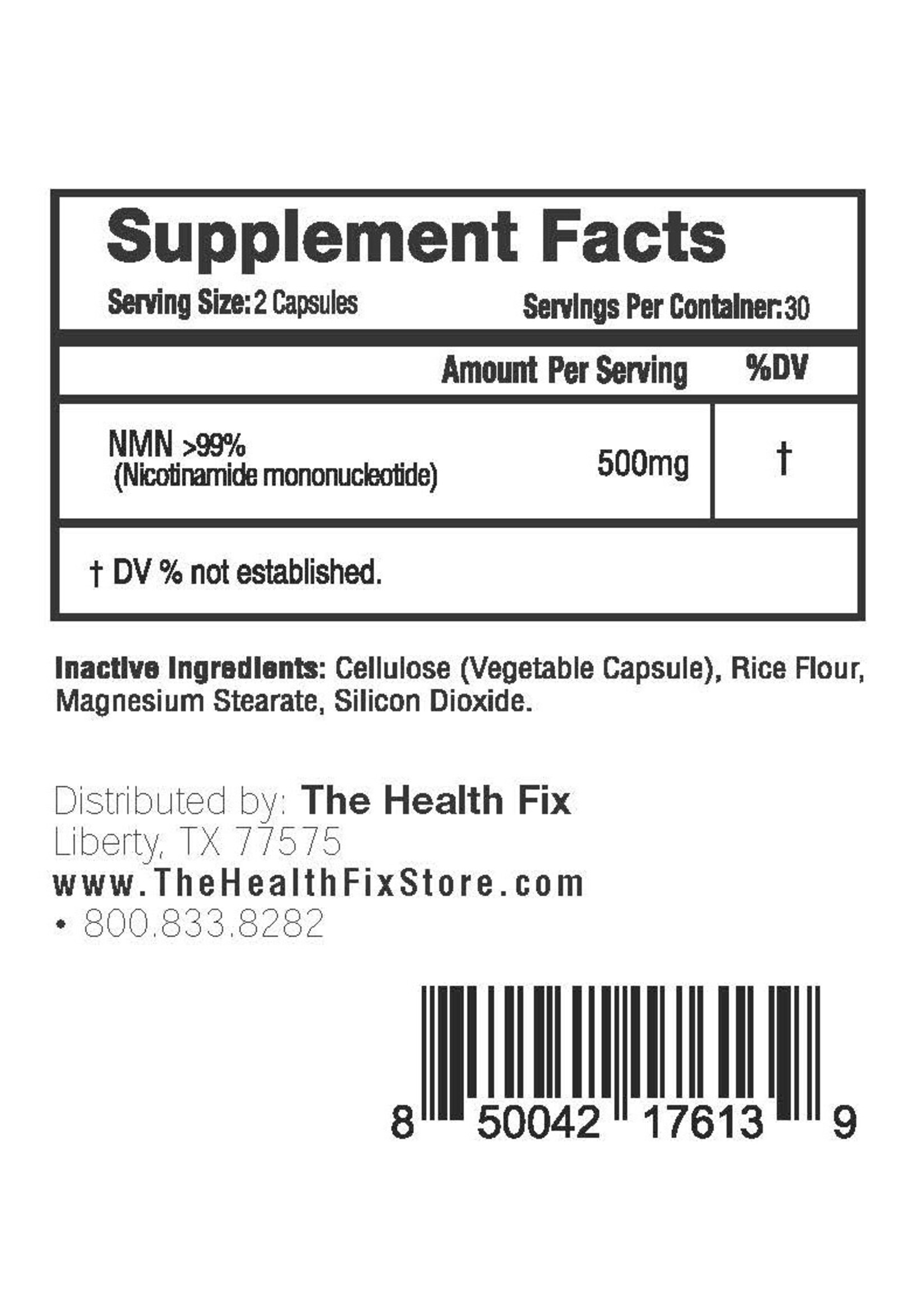 Revelution Twenty Two™ Revelution Twenty Two™ NMN500 60 caps 500 mg/2 capsules