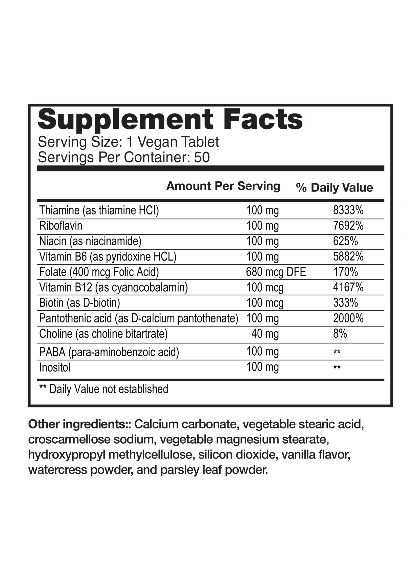 Revelution22 Revelution22 B Complex 50 caps