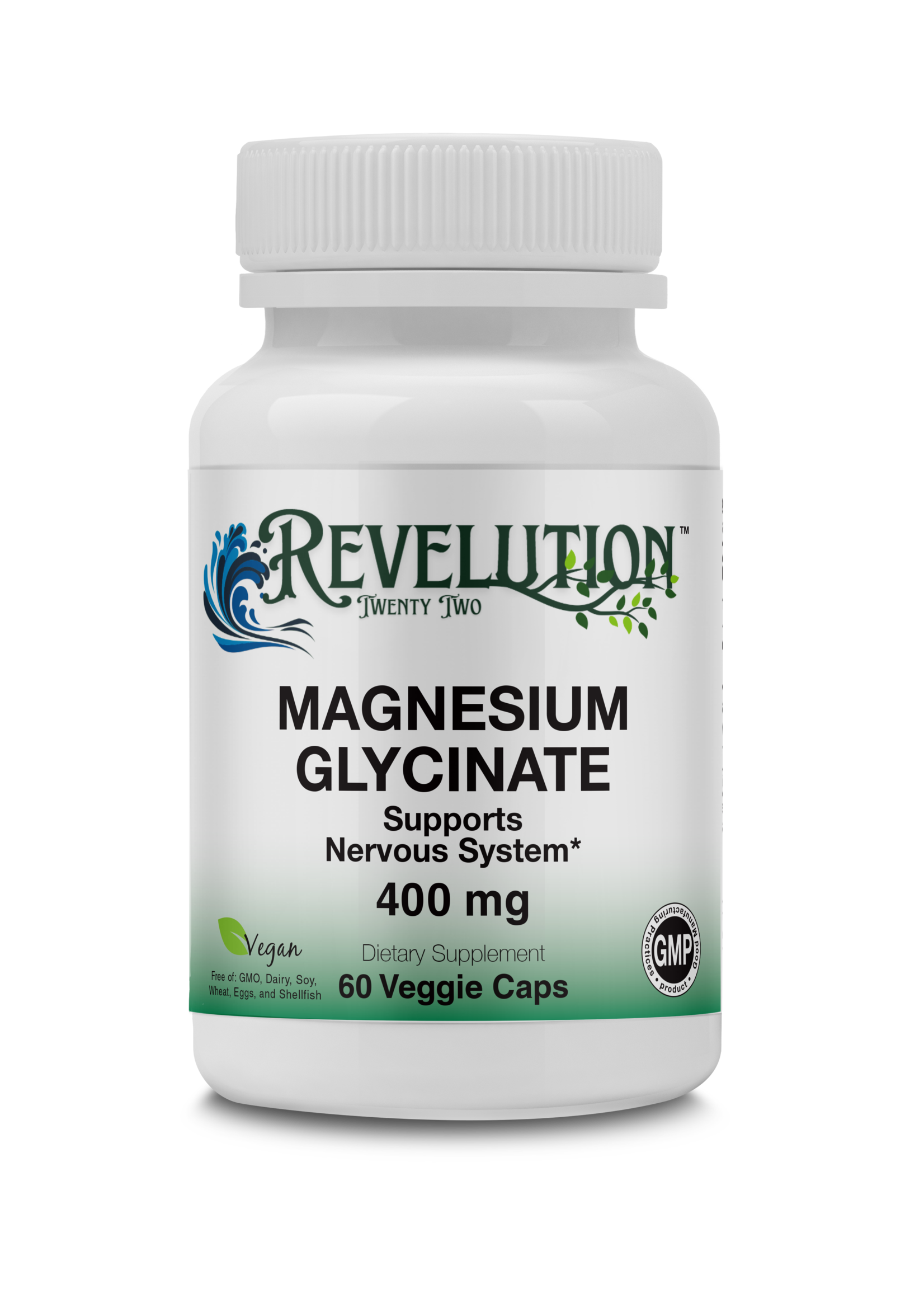 Revelution Twenty Two™ Revelution Twenty Two™ Magnesium Glycinate 400 mg 60vc