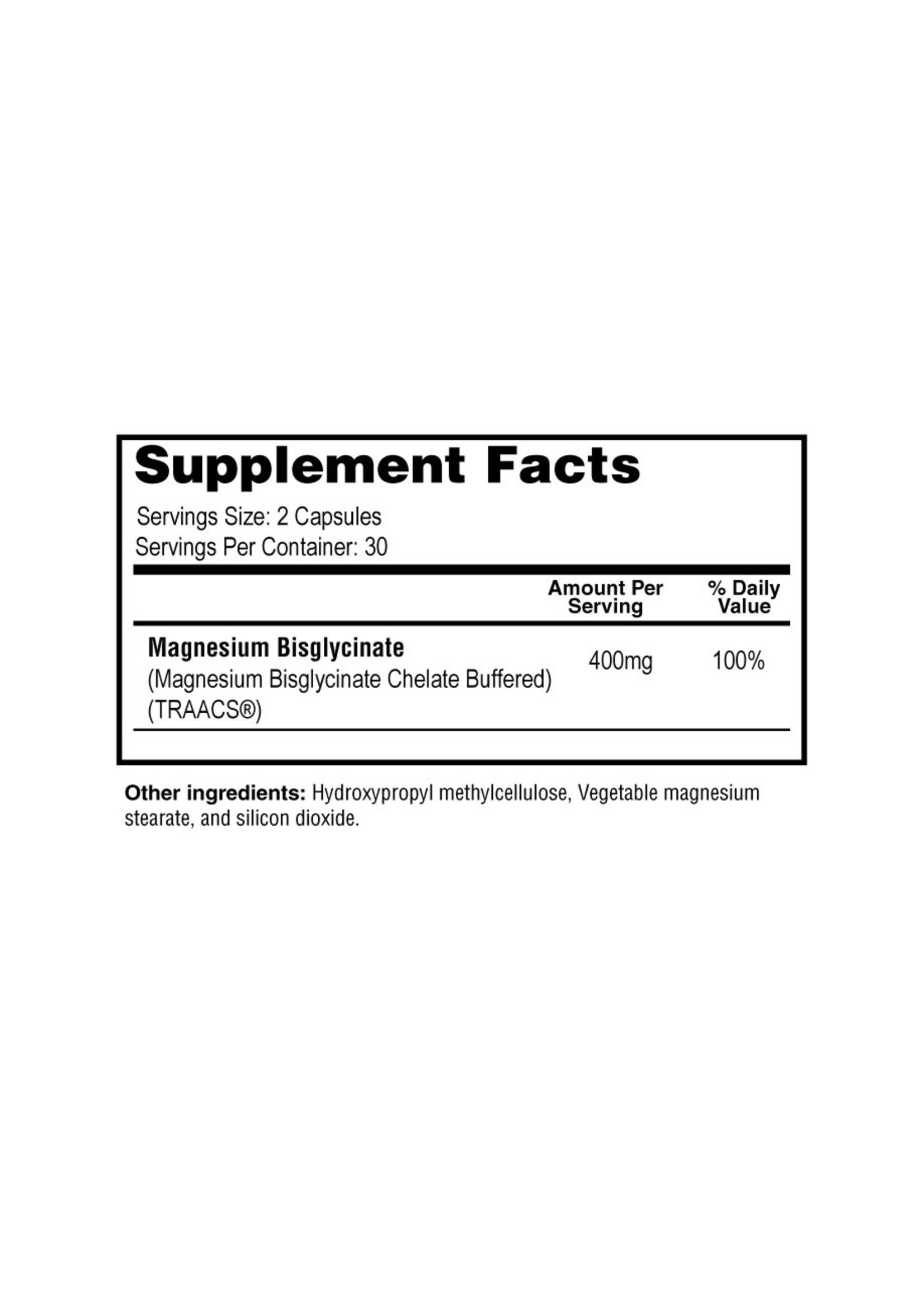Revelution22 Revelution22 Magnesium Glycinate 400 mg 60vc