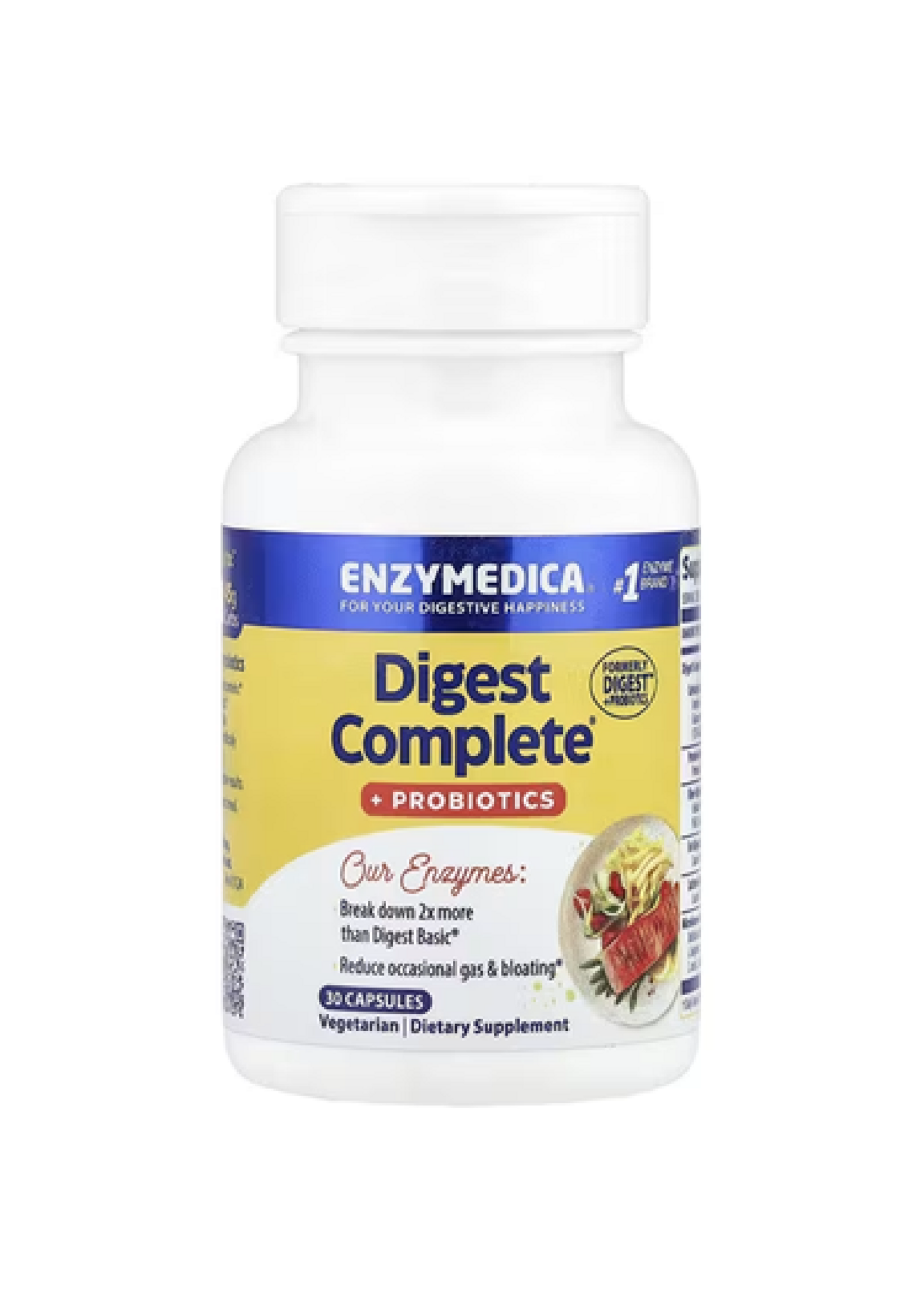 Enzymedica, Digest Complete® + Probiotics, 30 Capsules