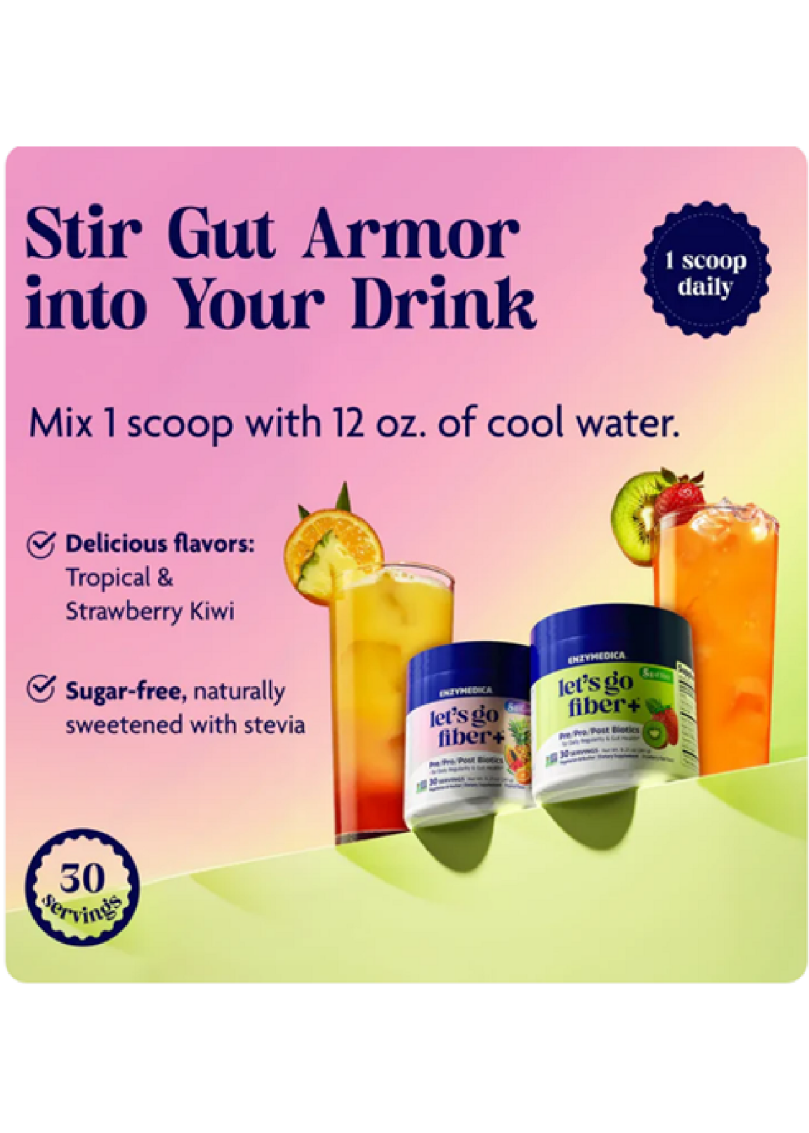 Lets Go Fiber + Tropical - 9.21oz