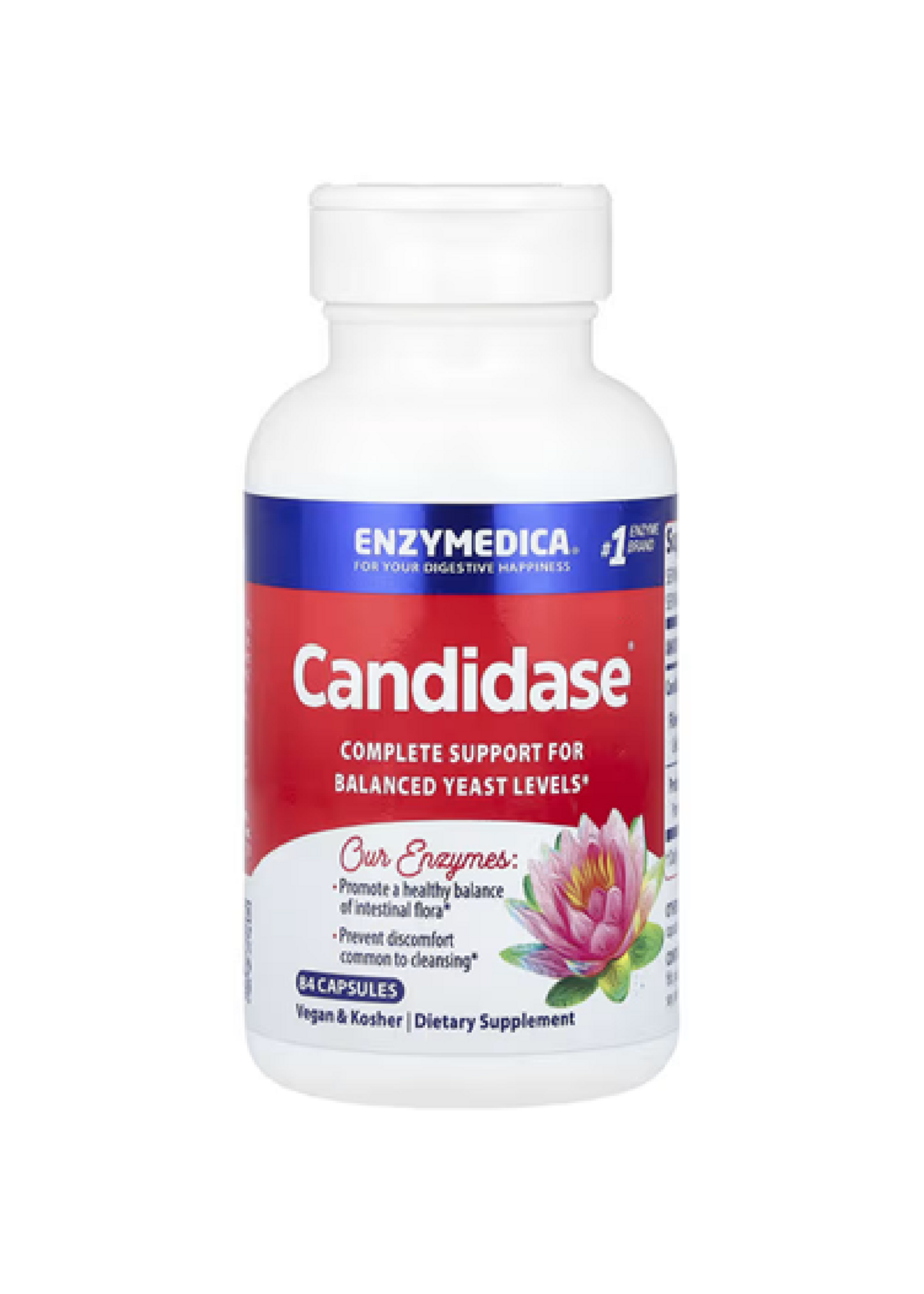 Enzymedica, Candidase, 84 Capsules