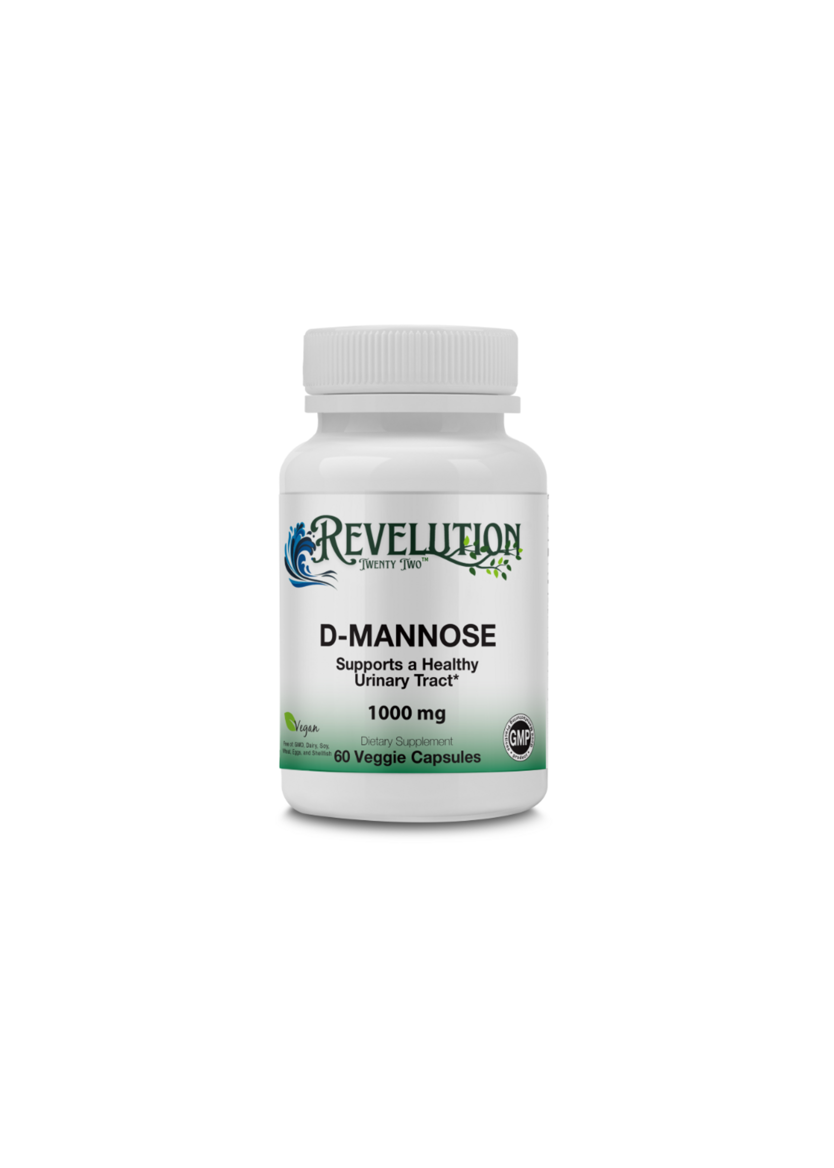 Revelution Twenty Two™ Revelution Twenty Two™ D-Mannose 1000mg 60 caps