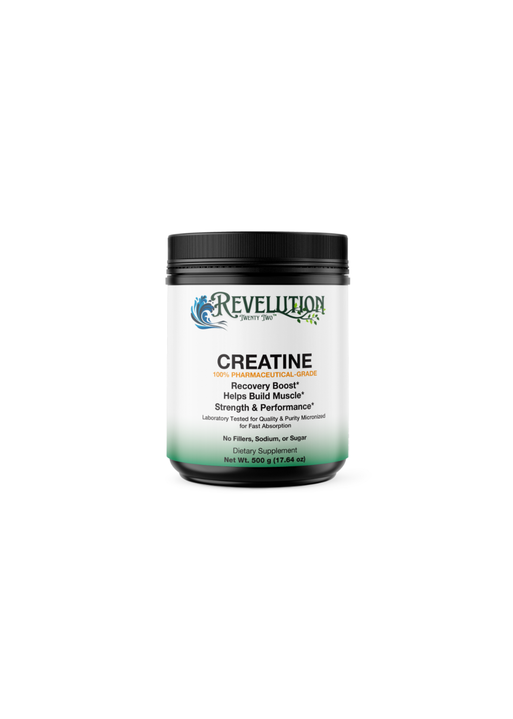 Revelution Twenty Two™ Revelution Twenty Two™ Creatine 5000 mg Powder 100% Pharmaceutical Grade