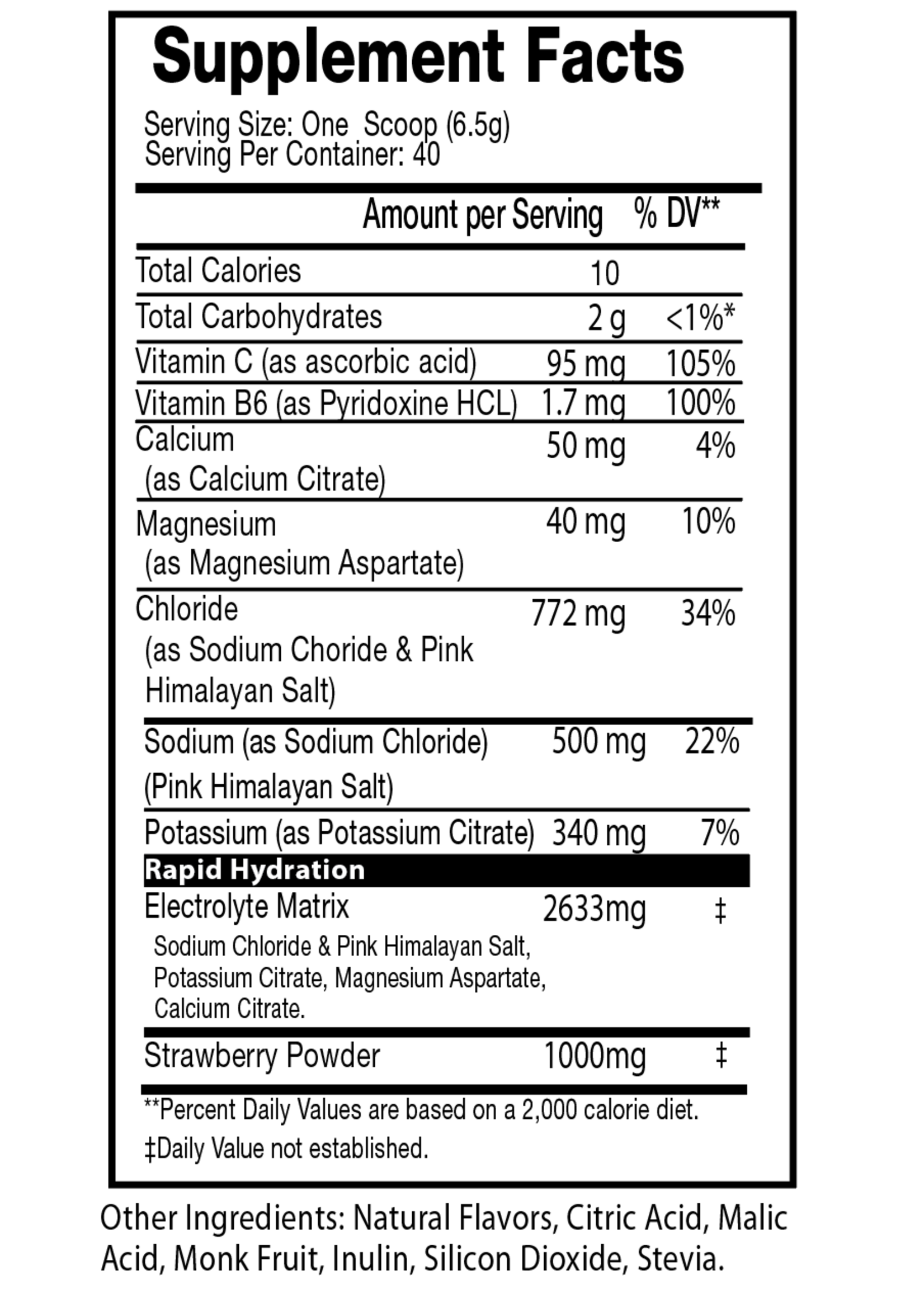 Revelution Twenty Two™ Revelution Twenty Two™ Electrolyte Hydration Strawberry Powder 40 servings
