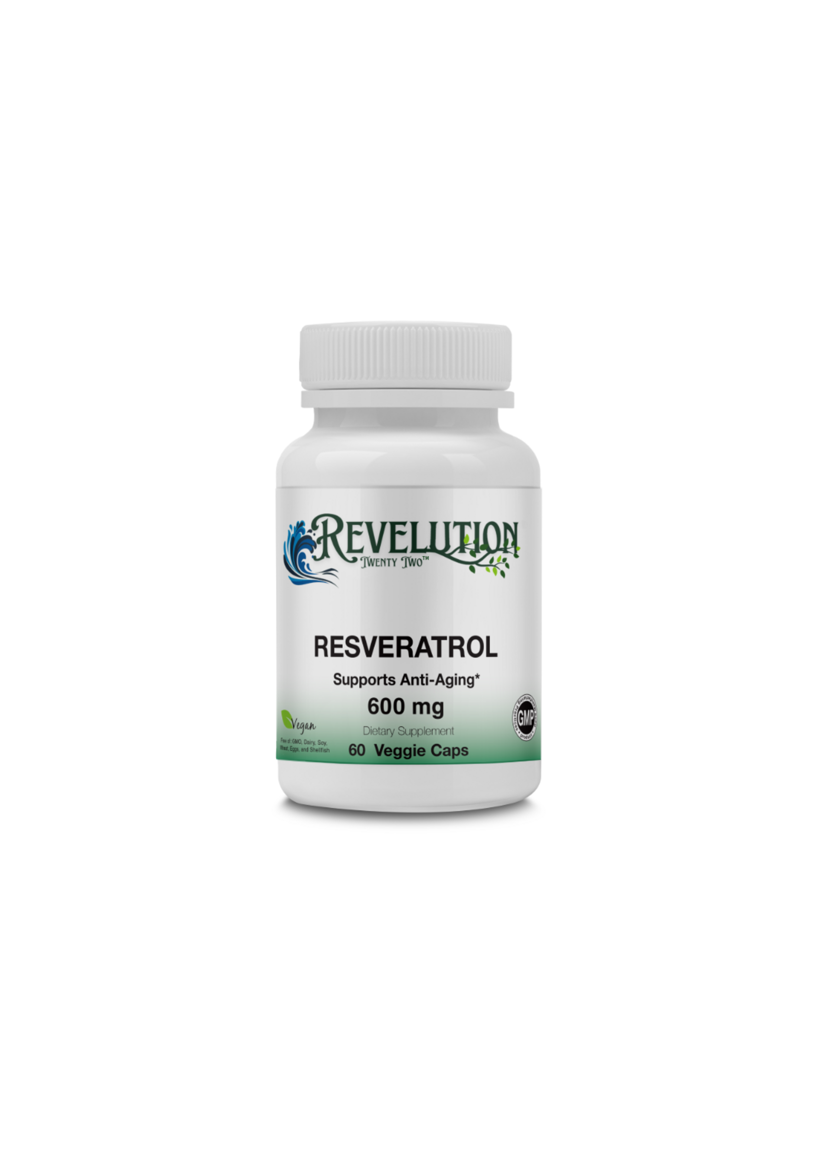 Revelution Twenty Two™ Revelution Twenty Two™ Resveratrol 600mg 60 Caps